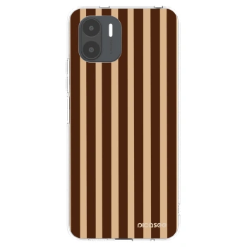 Picasee husă transparentă din silicon pentru Xiaomi Redmi A2 - Brown lines
