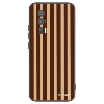 Picasee husă neagră din silicon pentru Xiaomi Poco F5 Pro 5G - Brown lines
