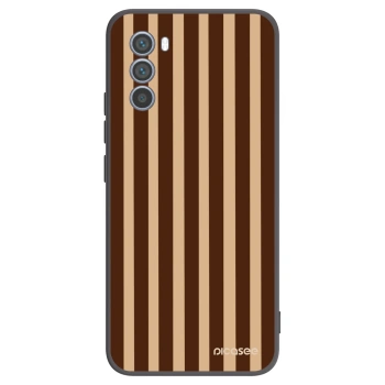 Husă pentru Motorola Moto G62 - Brown lines