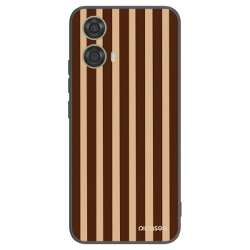 Husă pentru Motorola Moto G24 - Brown lines
