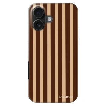 Husă pentru Apple iPhone 16 - Brown lines
