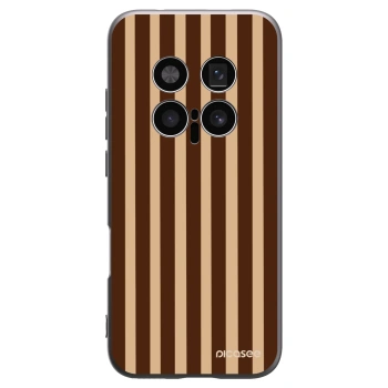 Picasee husă neagră din silicon pentru Honor Magic8 Pro 5G - Brown lines