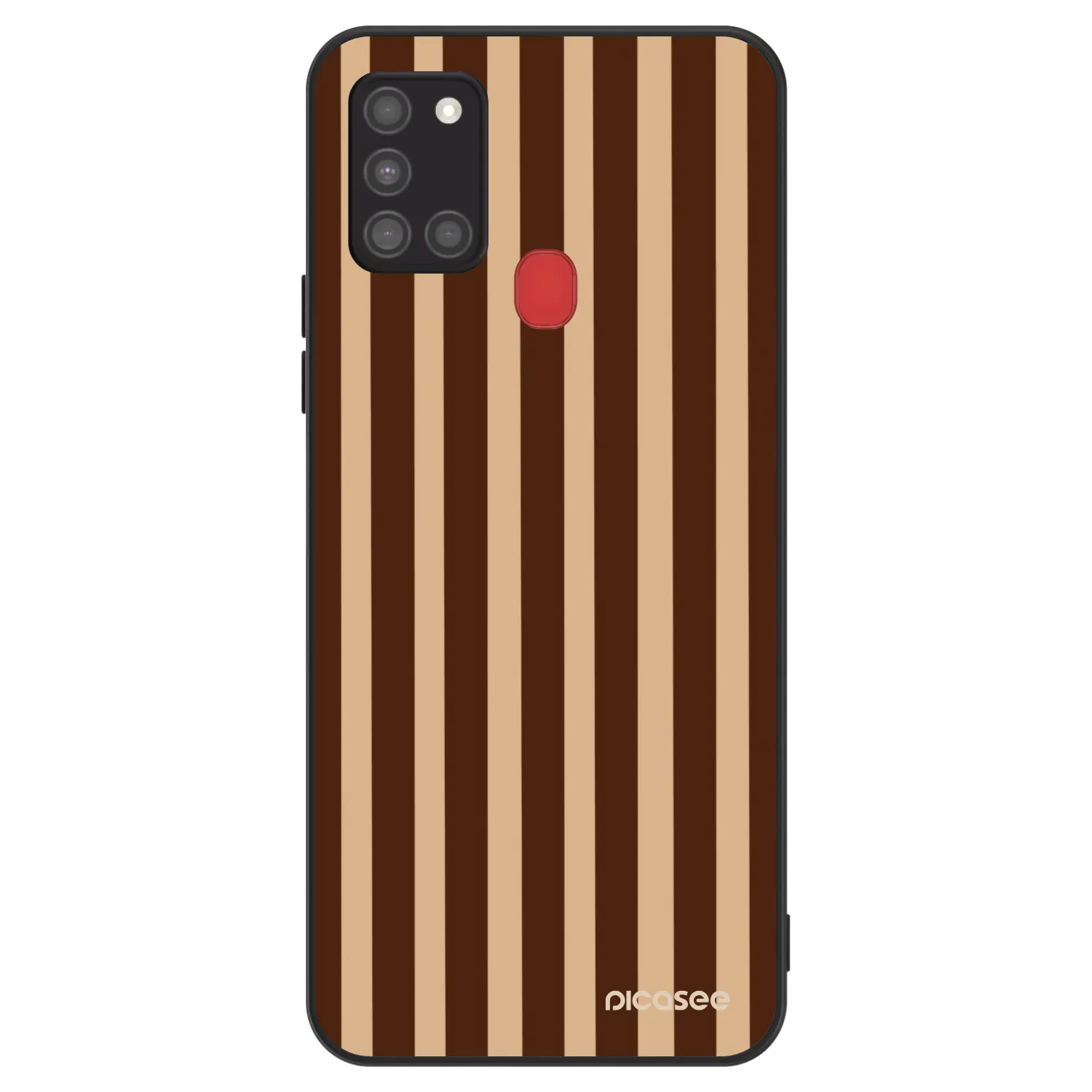 Picasee ULTIMATE CASE pentru Samsung Galaxy A21s - Brown lines