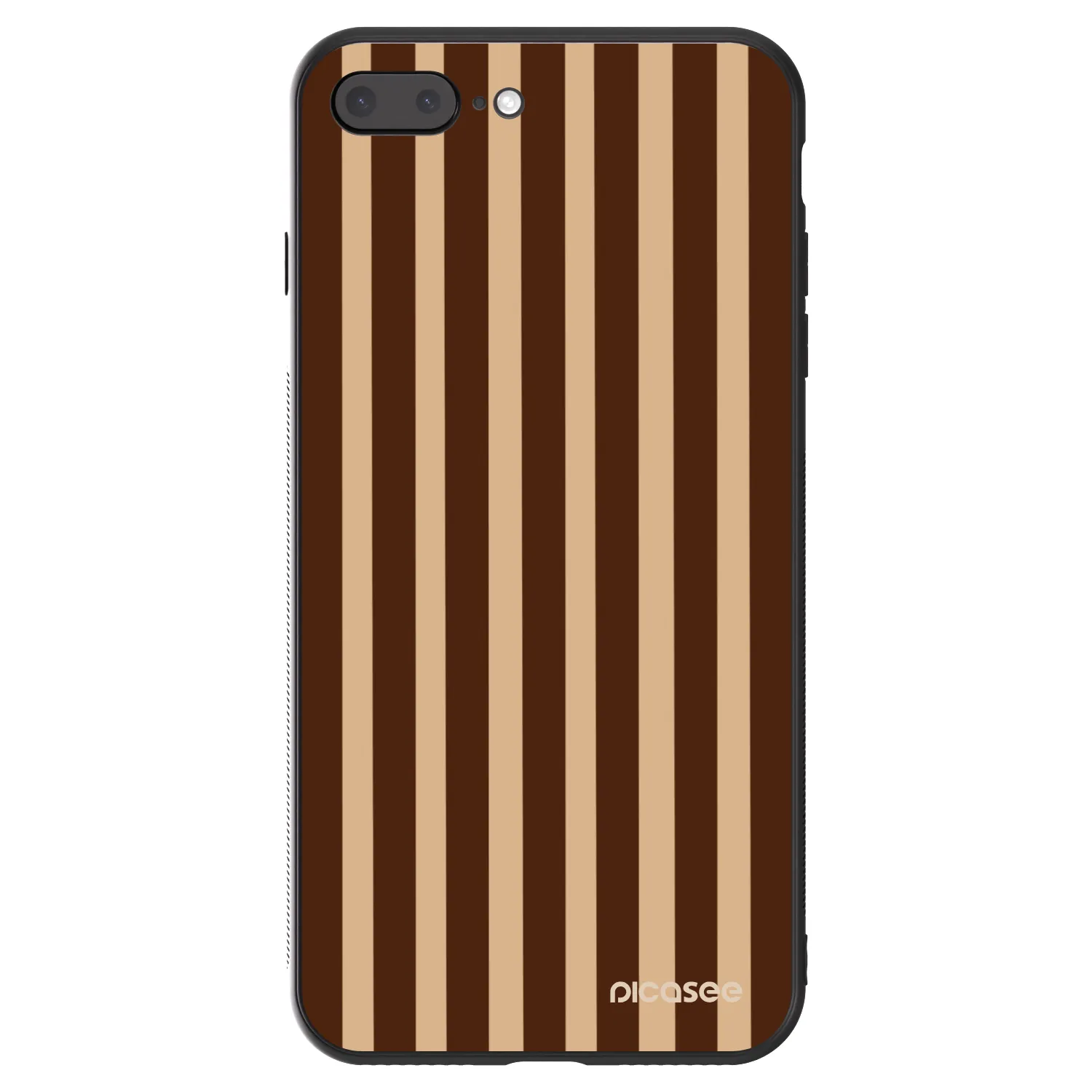 Picasee ULTIMATE CASE pentru Apple iPhone 7 Plus - Brown lines