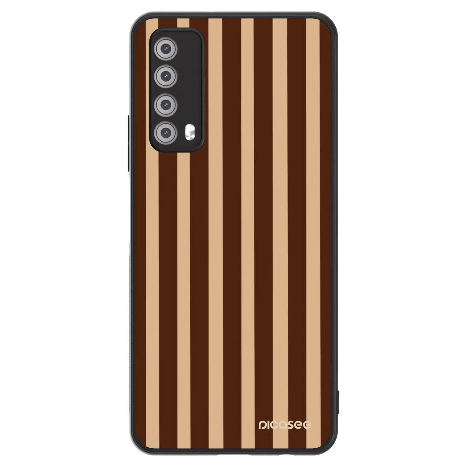 Picasee ULTIMATE CASE pentru Huawei P Smart 2021 - Brown lines
