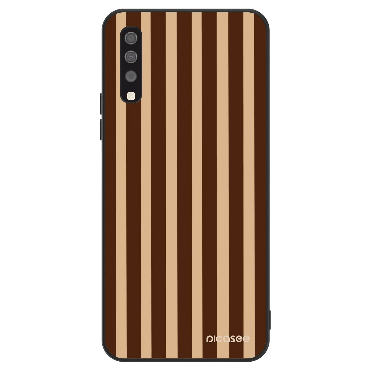 Picasee ULTIMATE CASE pentru Samsung Galaxy A70 A705F - Brown lines