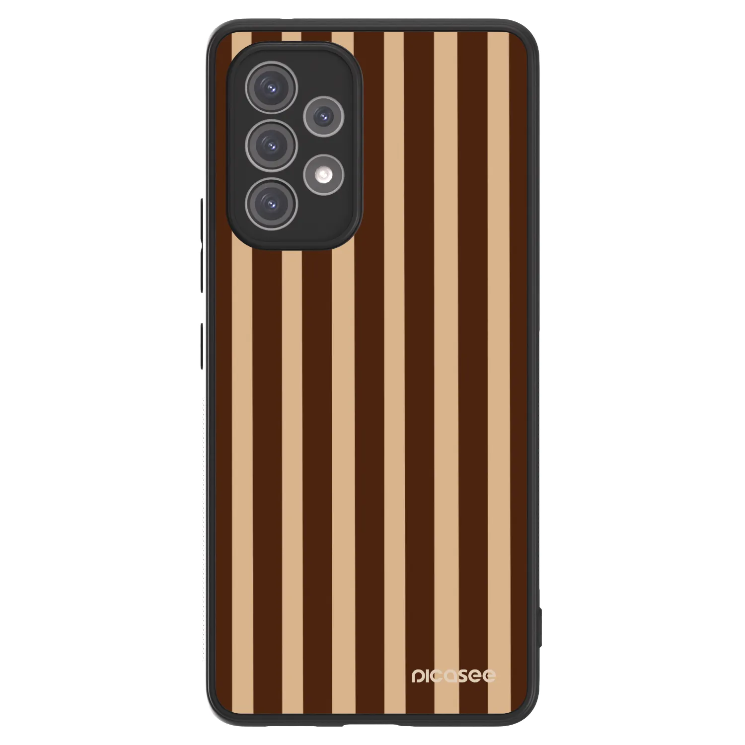 Picasee ULTIMATE CASE pentru Samsung Galaxy A52s 5G A528B - Brown lines