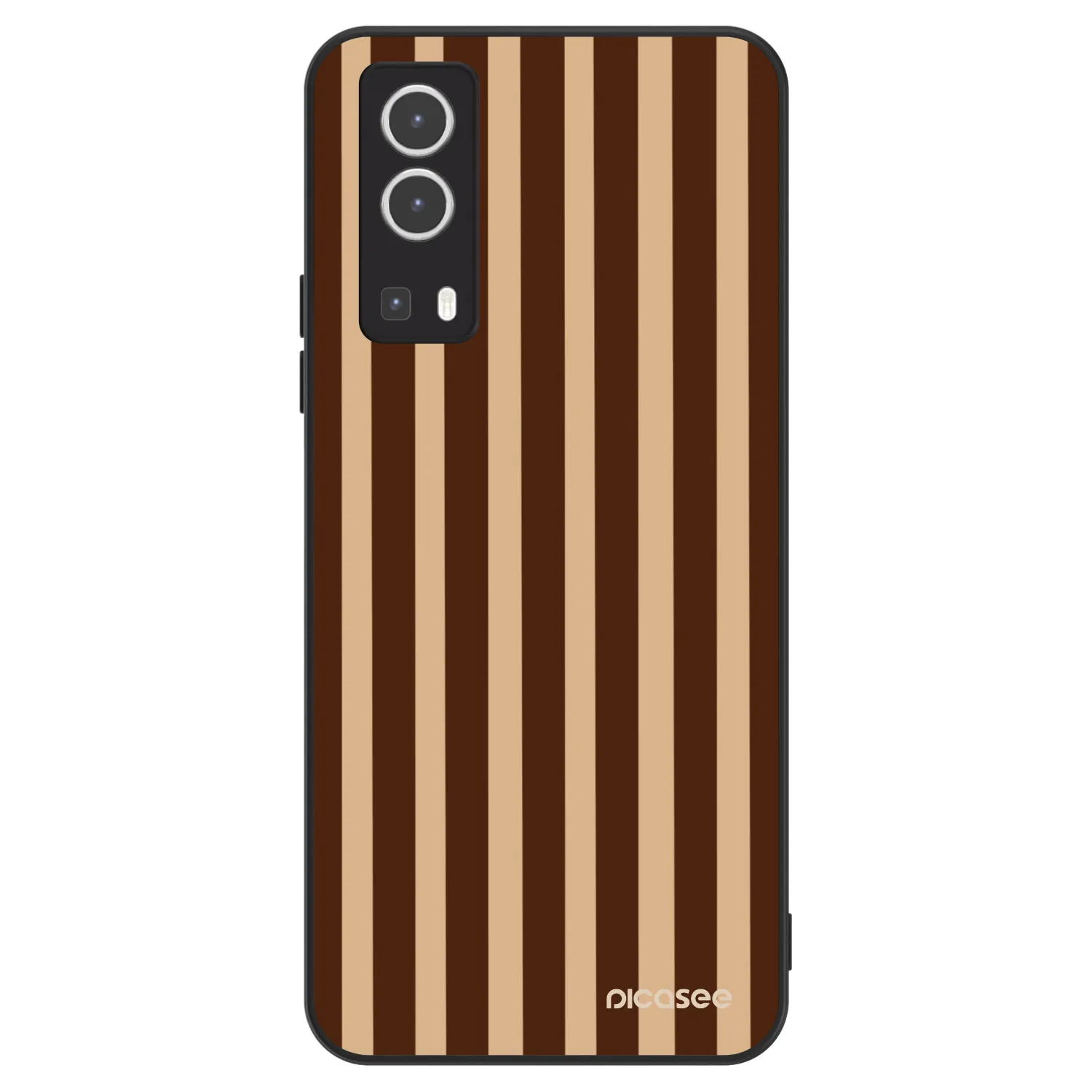 Picasee ULTIMATE CASE pentru Vivo Y72 5G - Brown lines