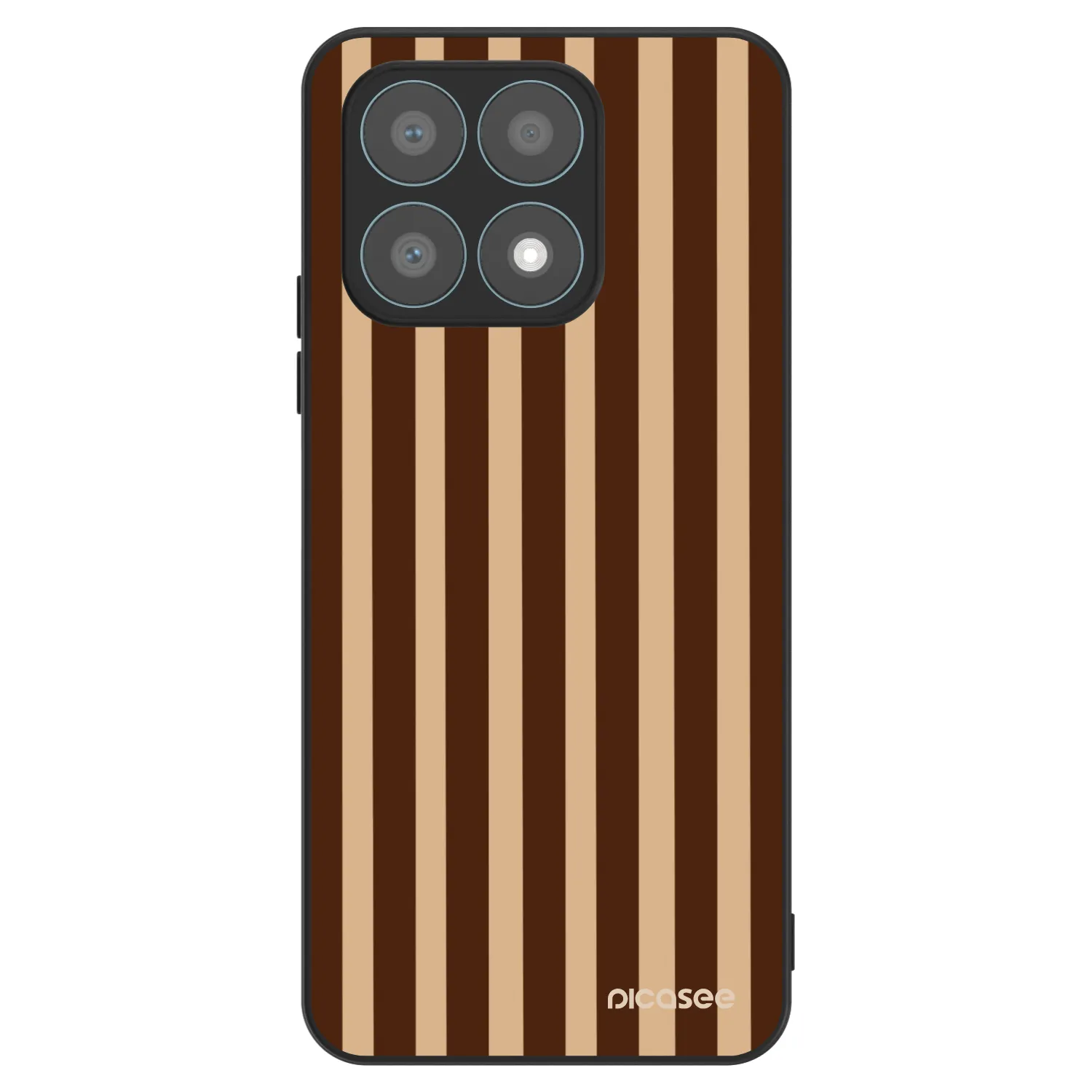 Picasee ULTIMATE CASE pentru Honor X8a - Brown lines