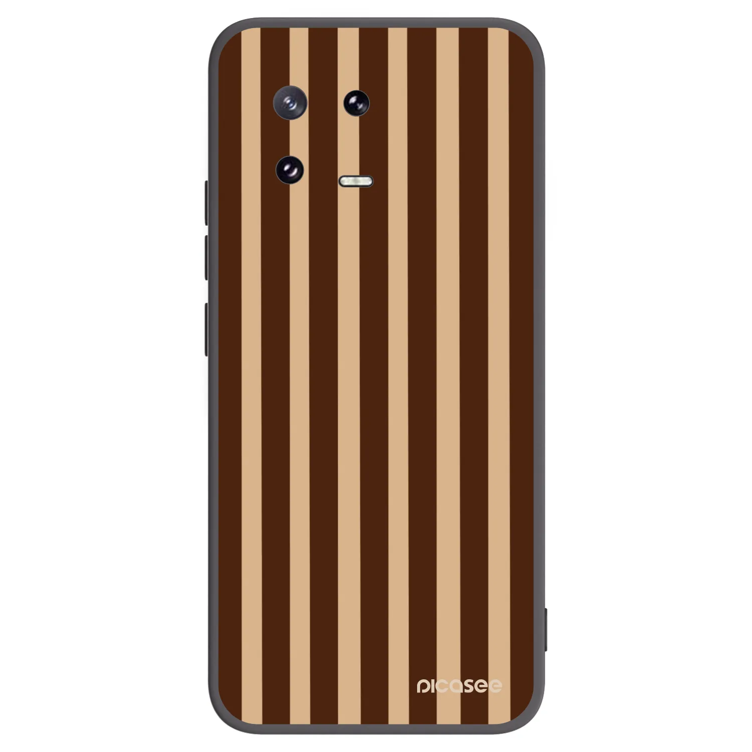 Picasee husă neagră din silicon pentru Xiaomi 13 Pro - Brown lines