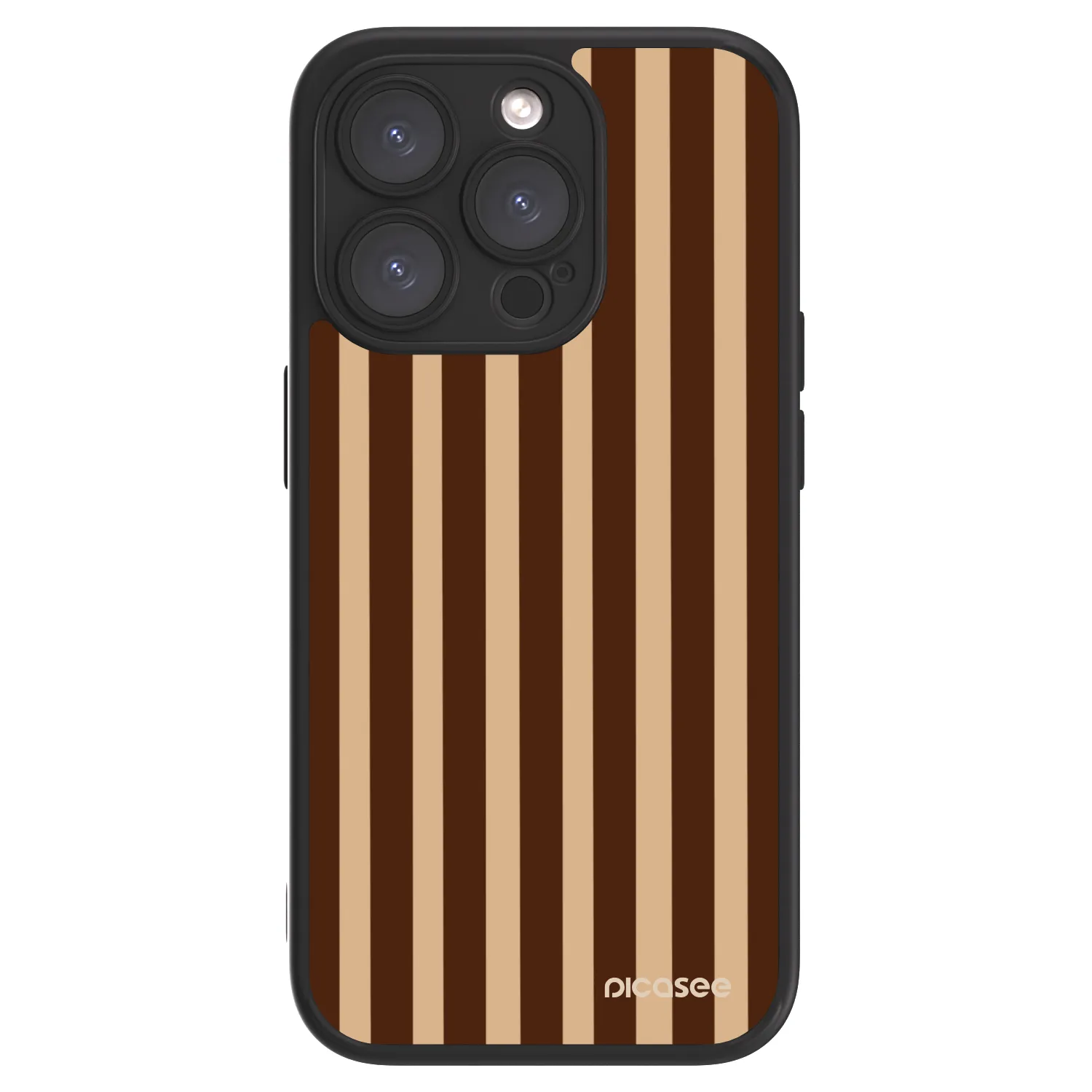 Picasee ULTIMATE CASE MagSafe pentru Apple iPhone 15 Pro - Brown lines