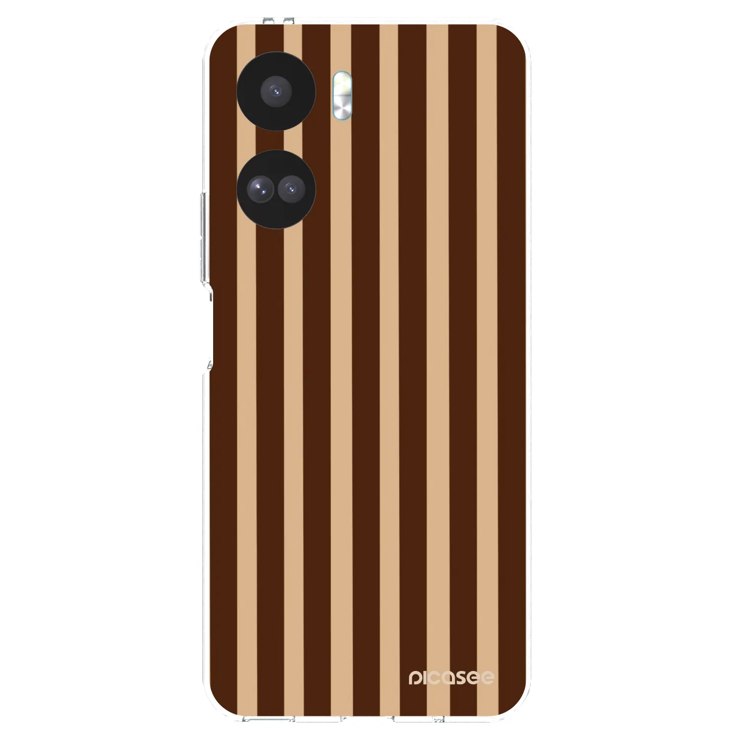 Picasee husă transparentă din silicon pentru Honor 90 Lite 5G - Brown lines