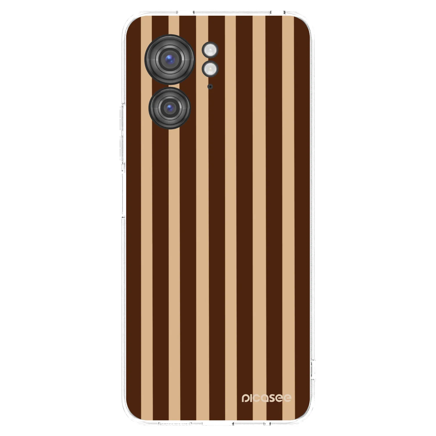Picasee husă transparentă din silicon pentru Motorola Edge 40 - Brown lines