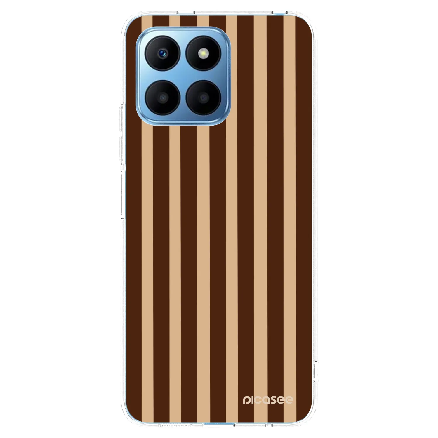 Picasee husă transparentă din silicon pentru Honor 70 Lite - Brown lines