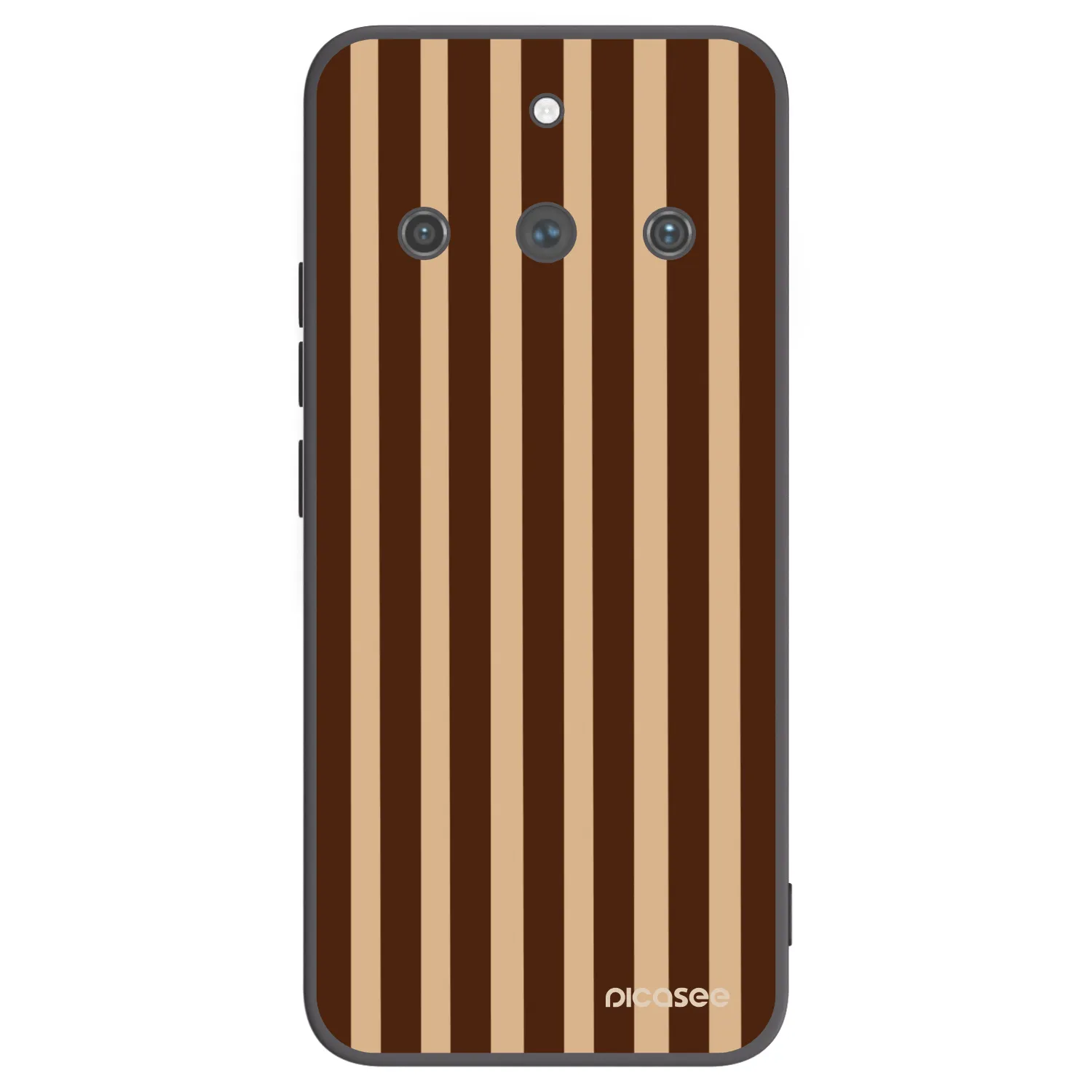 Picasee husă neagră din silicon pentru Realme 11 Pro+ - Brown lines