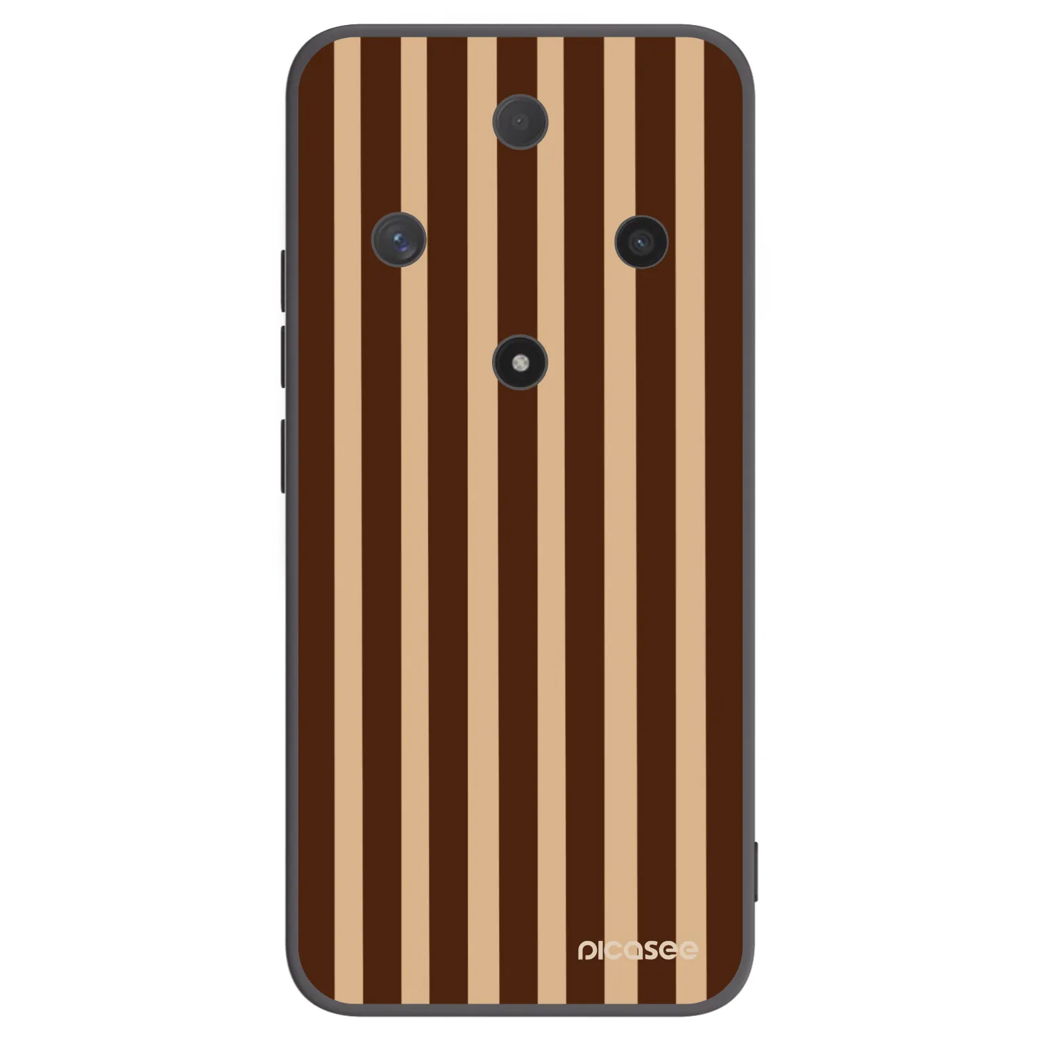 Picasee husă neagră din silicon pentru Honor Magic6 Lite 5G - Brown lines