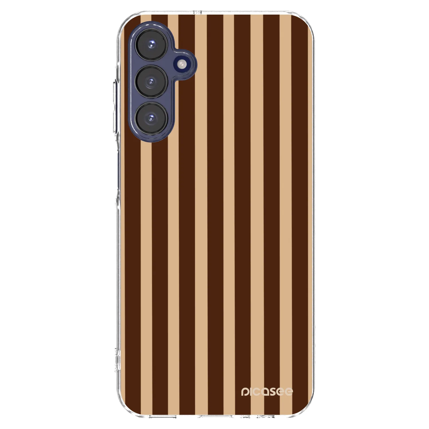 Picasee husă transparentă din silicon pentru Samsung Galaxy A15 A155F 4G - Brown lines