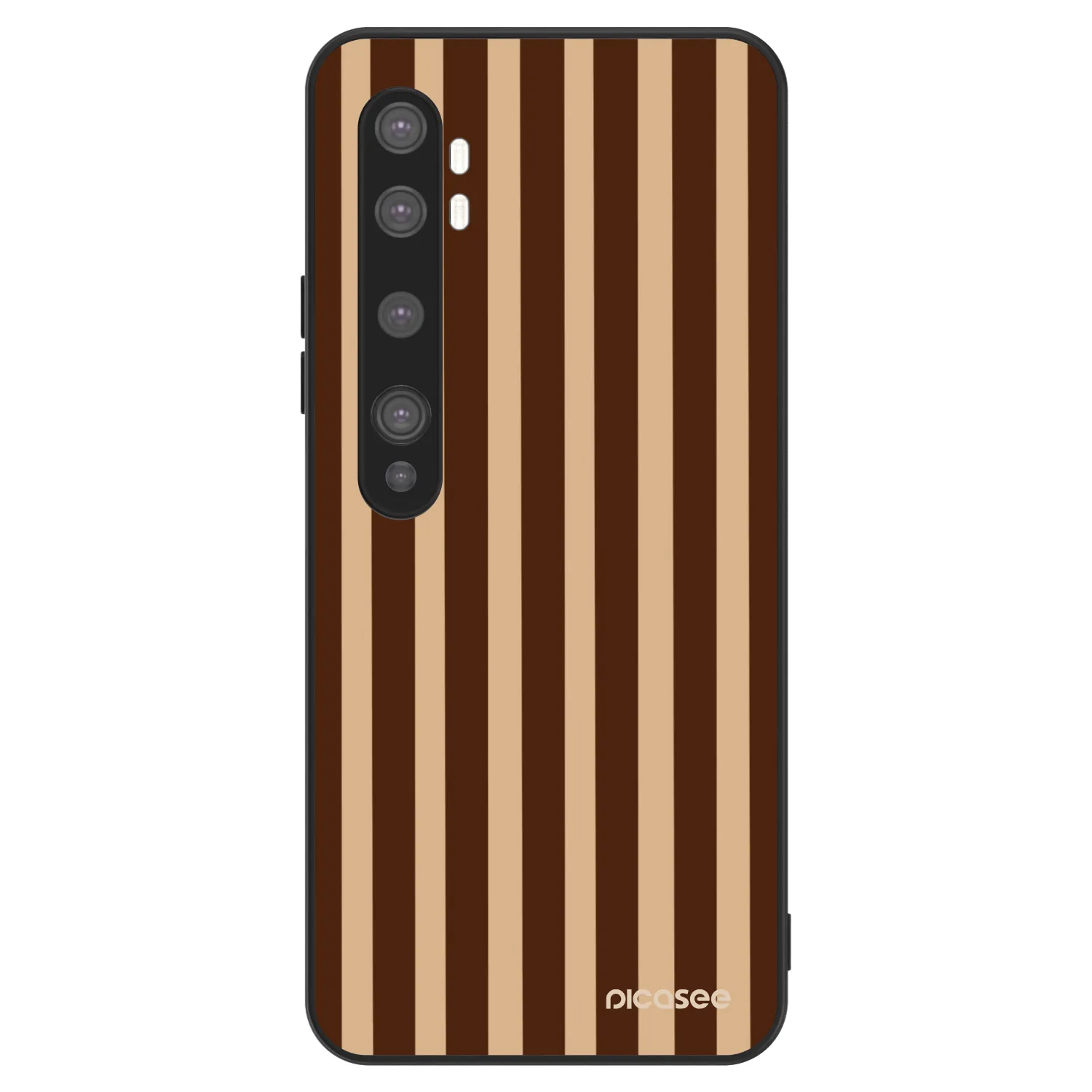 Picasee ULTIMATE CASE pentru Xiaomi Mi Note 10 (Pro) - Brown lines