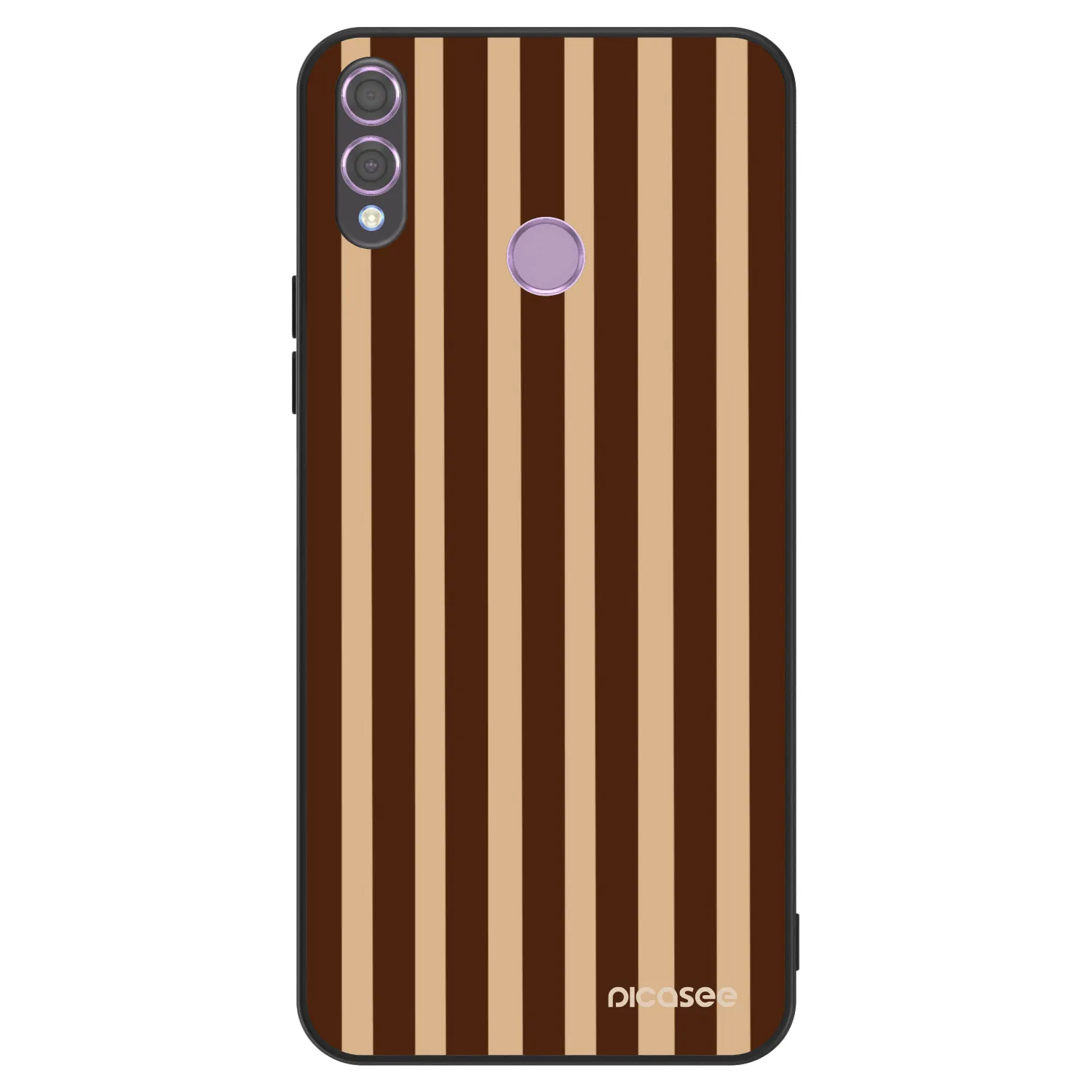 Picasee ULTIMATE CASE pentru Honor 8X - Brown lines