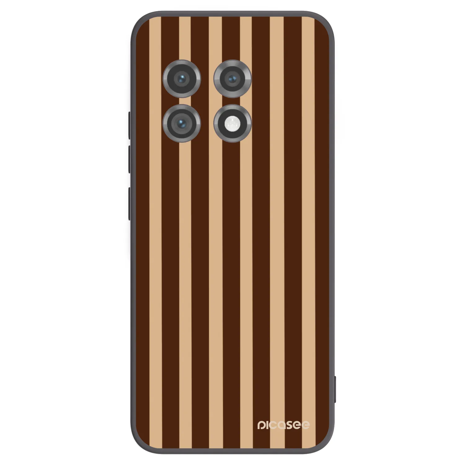 Picasee husă neagră din silicon pentru OnePlus 11 5G - Brown lines