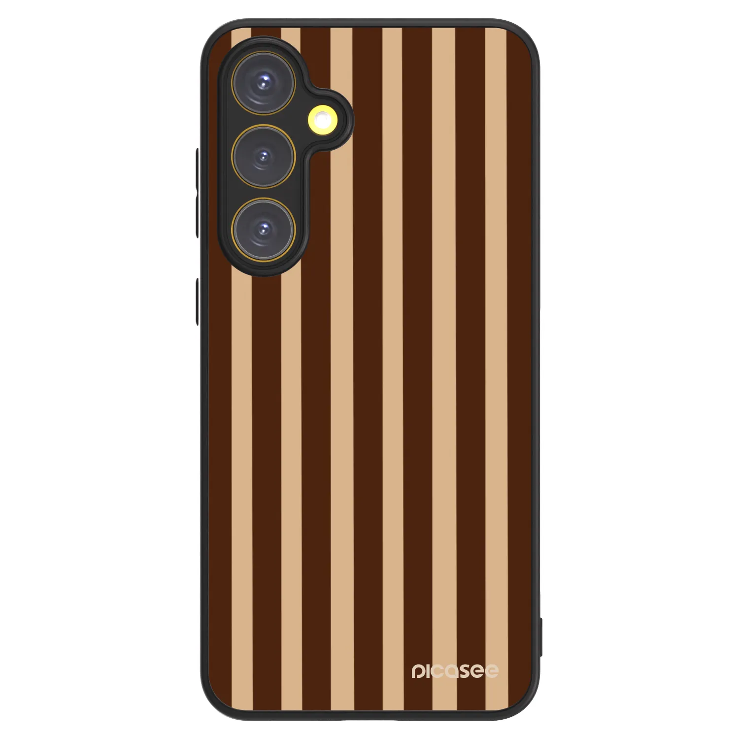 Picasee ULTIMATE CASE pentru Samsung Galaxy S24 FE S721B - Brown lines