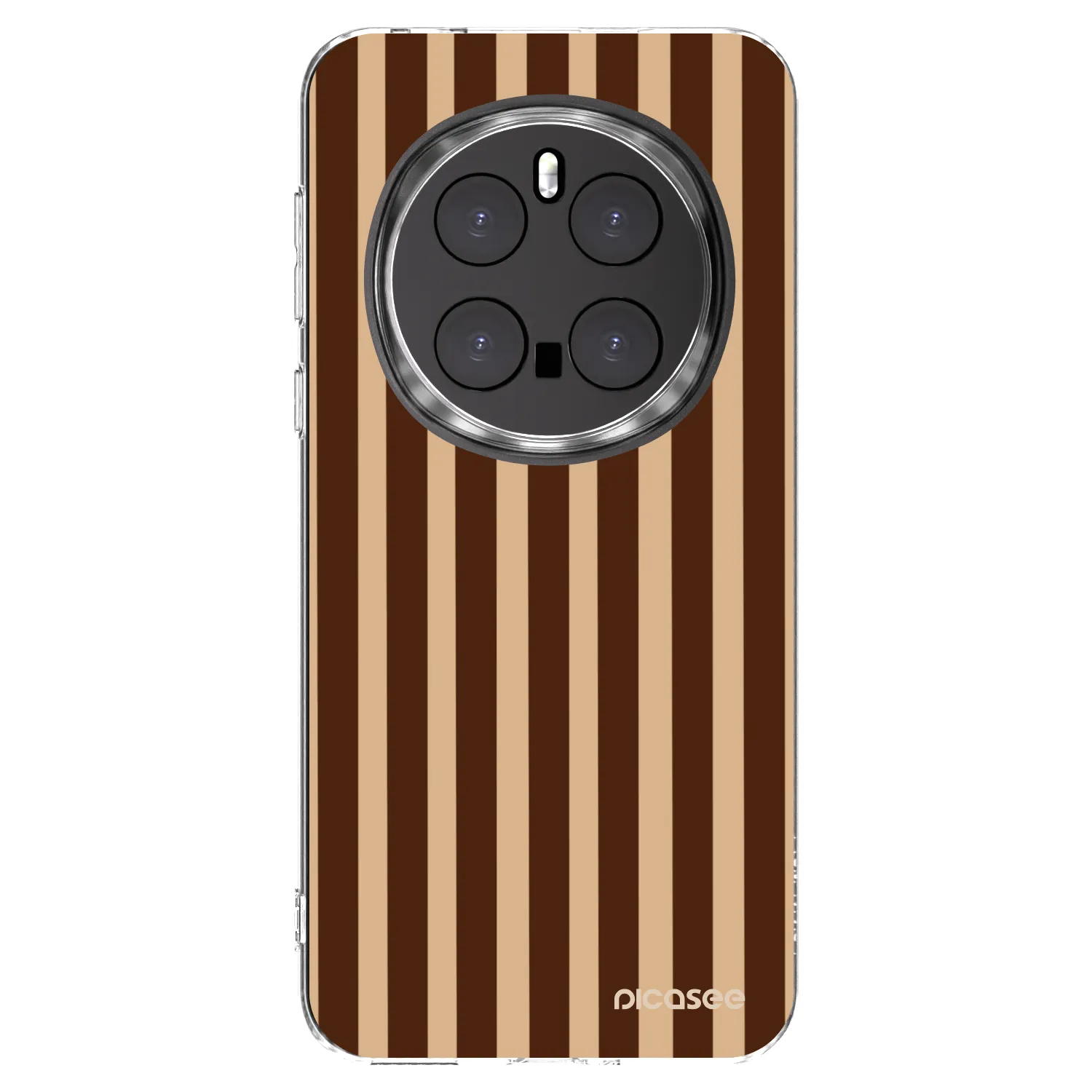 Picasee husă transparentă din silicon pentru Honor Magic7 Pro 5G - Brown lines