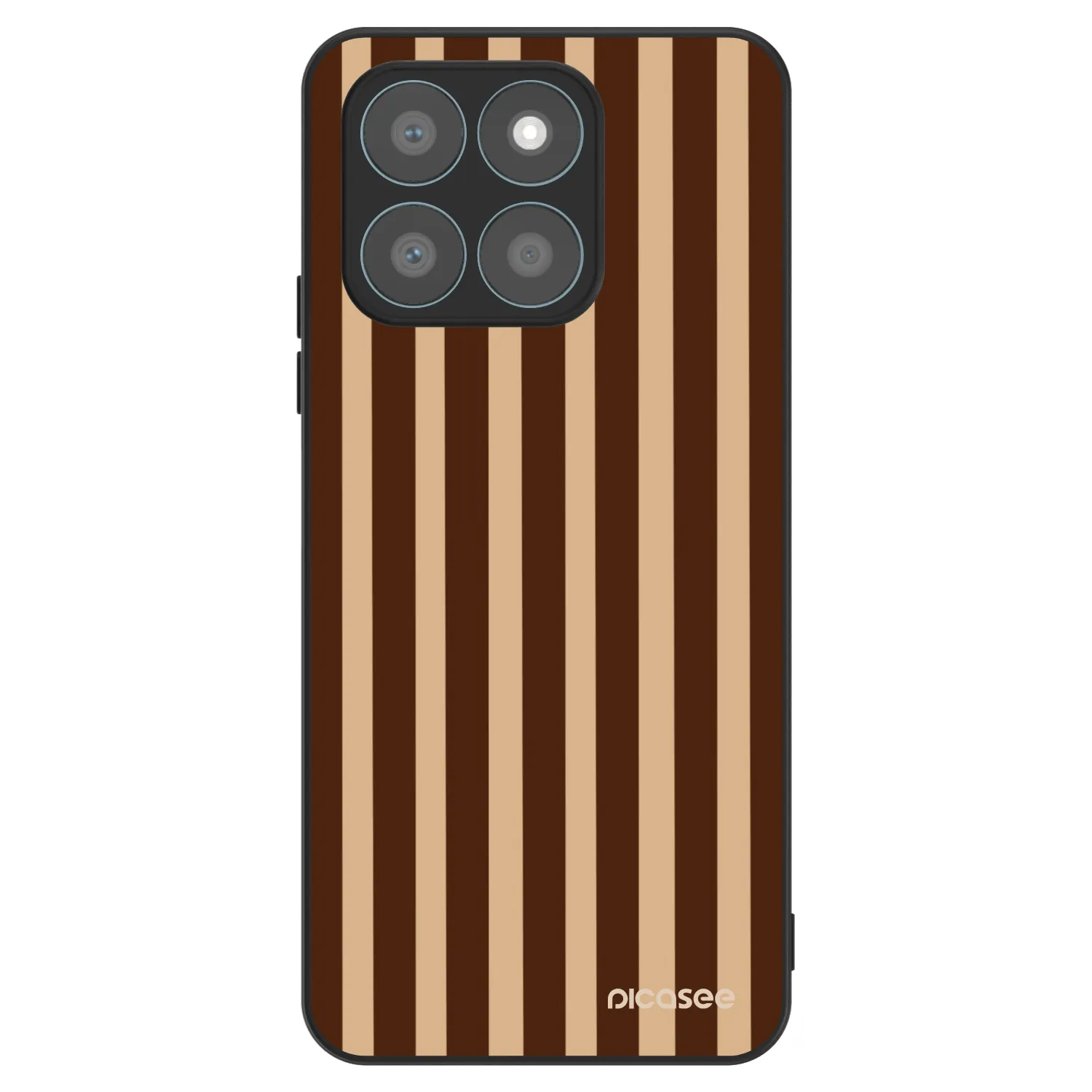 Picasee ULTIMATE CASE pentru Honor X8c - Brown lines