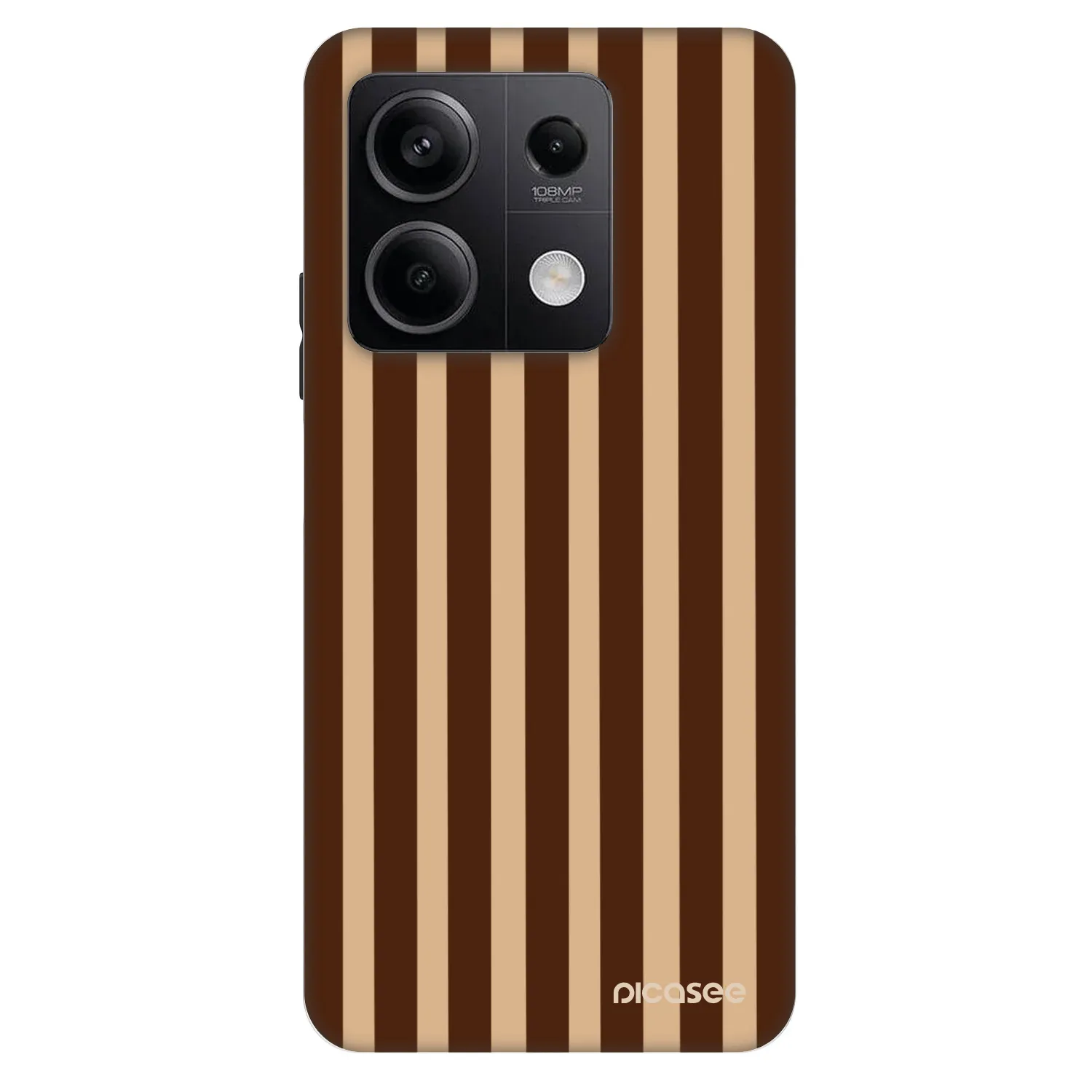 Picasee Fashion Case pentru Xiaomi Redmi Note 13 5G - Brown lines