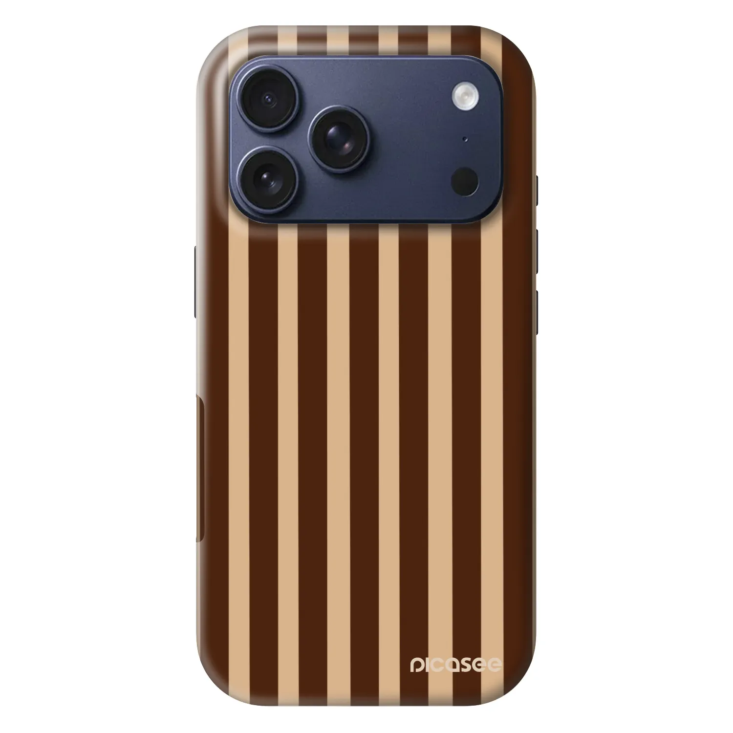 Picasee Fashion Case MagSafe pentru Apple iPhone 17 Pro - Brown lines