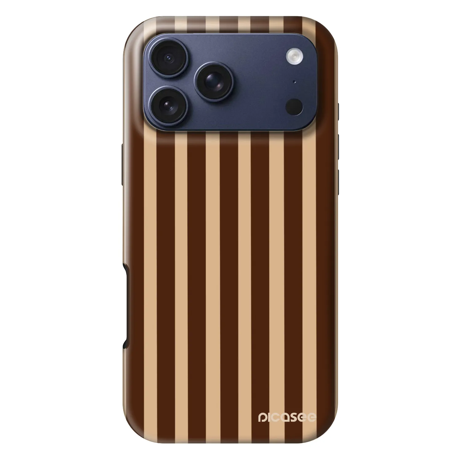 Picasee Fashion Case MagSafe pentru Apple iPhone 17 Pro Max - Brown lines