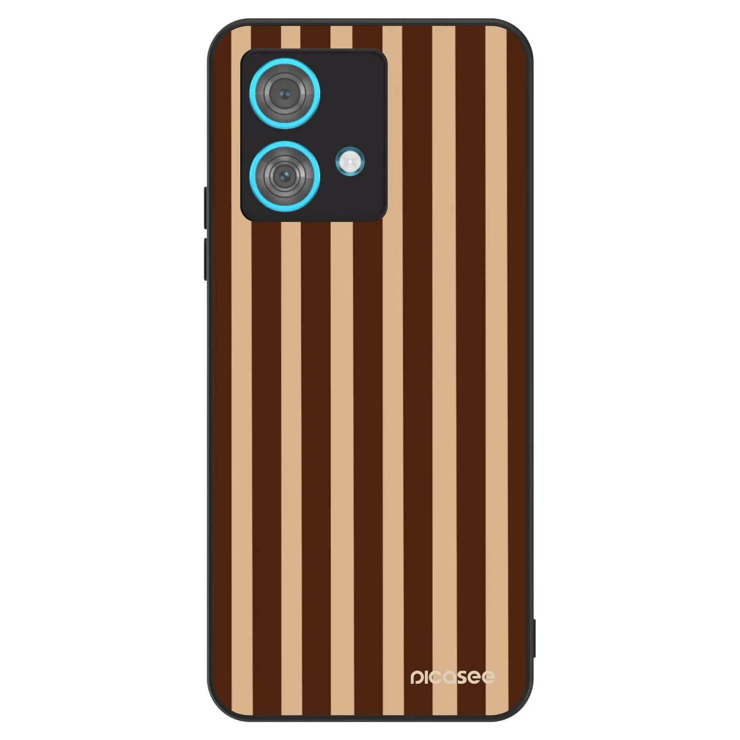 Picasee ULTIMATE CASE pentru Motorola Edge 40 Neo - Brown lines