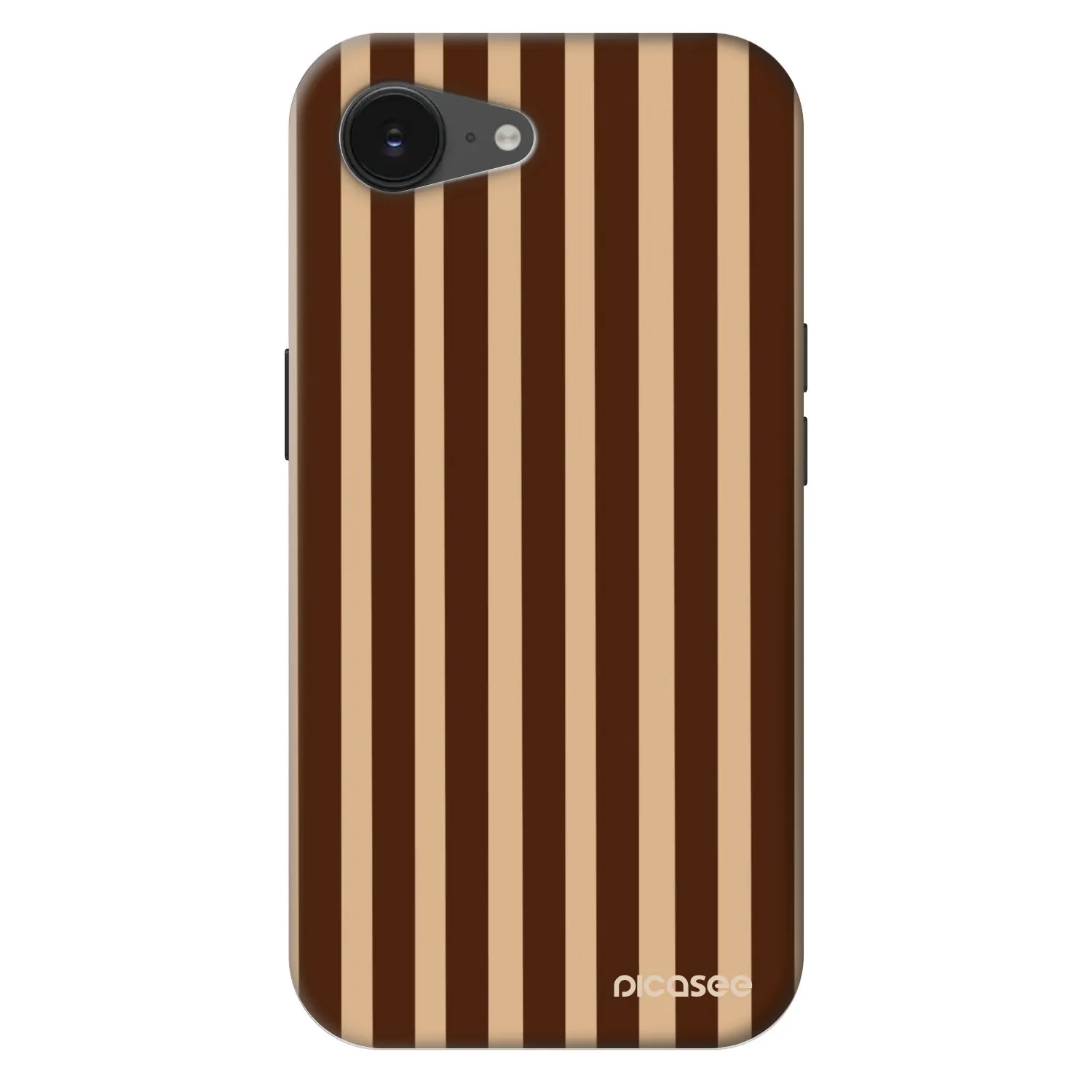 Picasee Fashion Case MagSafe pentru Apple iPhone 17e - Brown lines