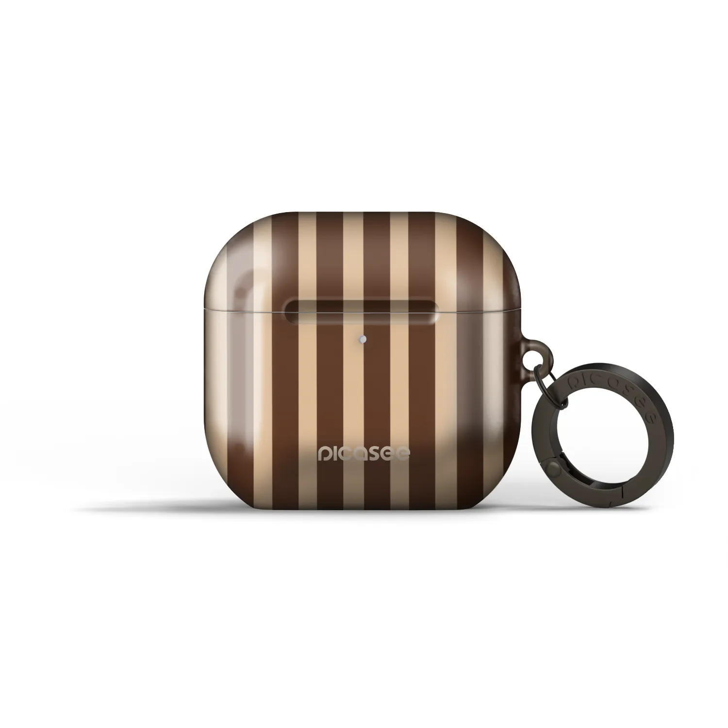 Picasee Obal pro Apple AirPods 4 - Brown lines