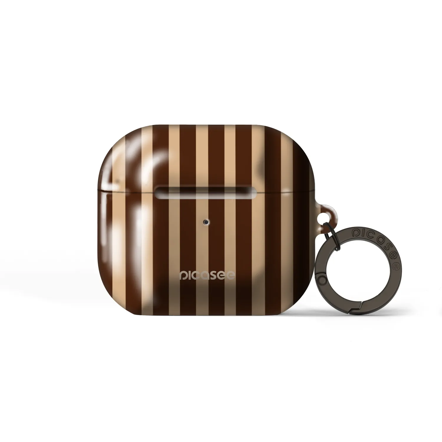 Picasee Obal pro Apple AirPods 3 - Brown lines