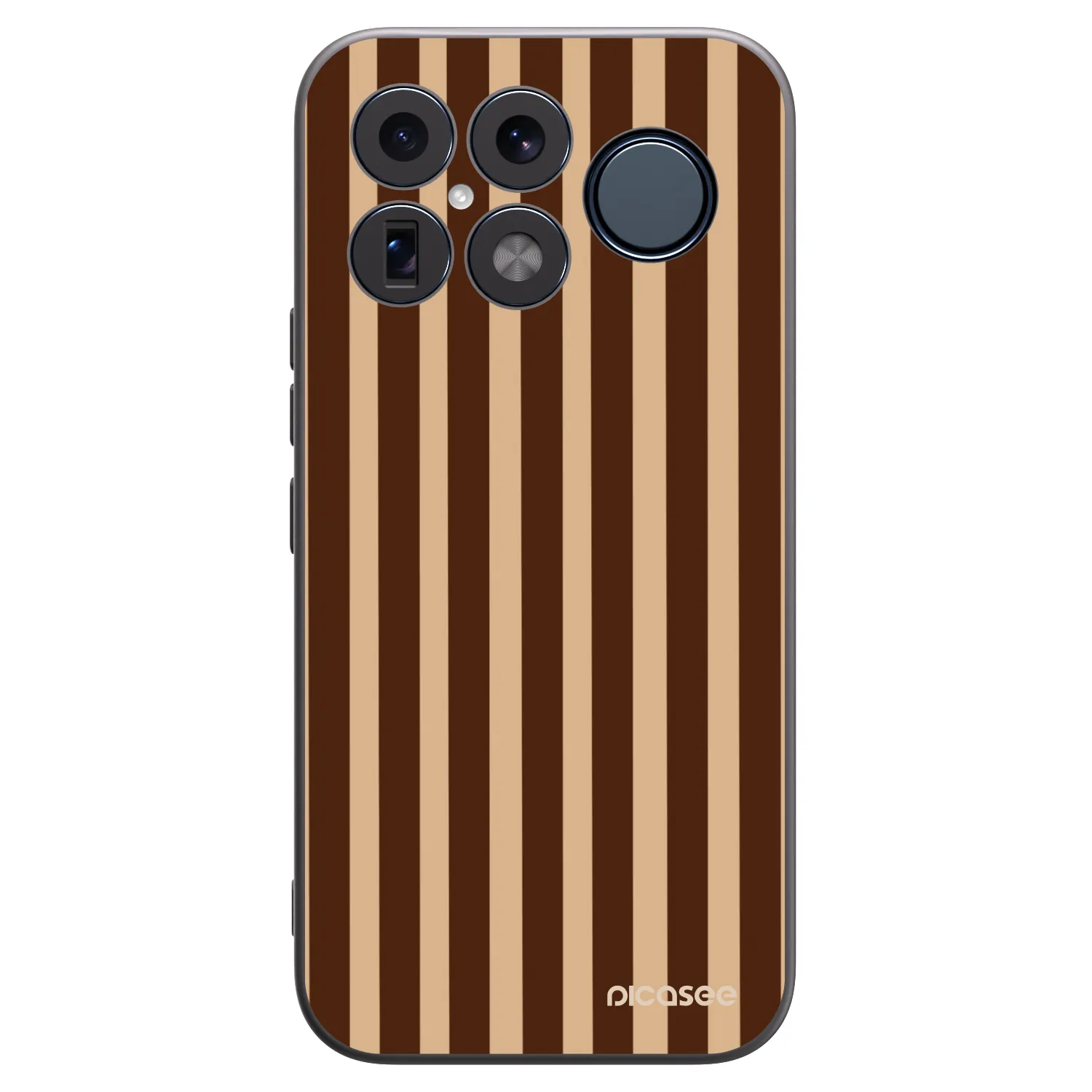 Picasee husă neagră din silicon pentru Xiaomi Poco F8 Ultra - Brown lines