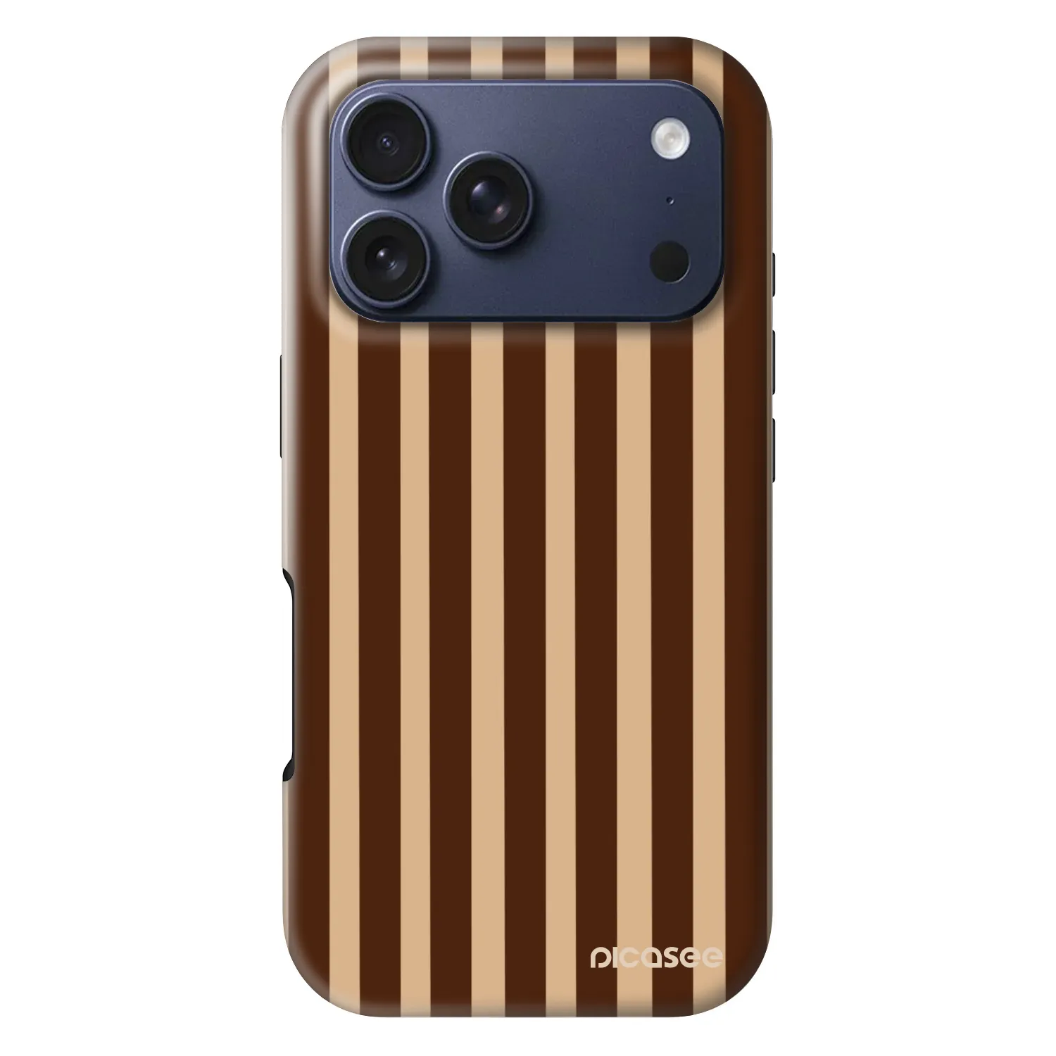 Picasee Fashion Case MagSafe pentru Apple iPhone 18 Pro - Brown lines