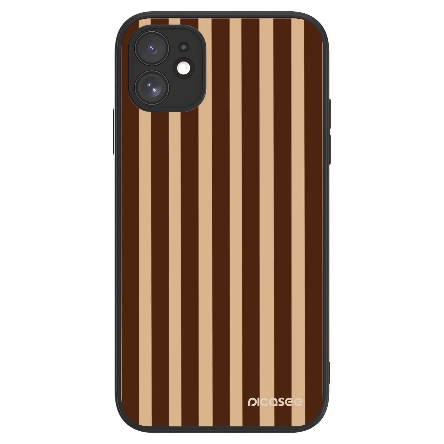 Picasee ULTIMATE CASE pentru Apple iPhone 11 - Brown lines