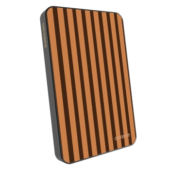 Powerbank cu MagSafe 5 000 mAh cu design propriu Gri - Caramel lines