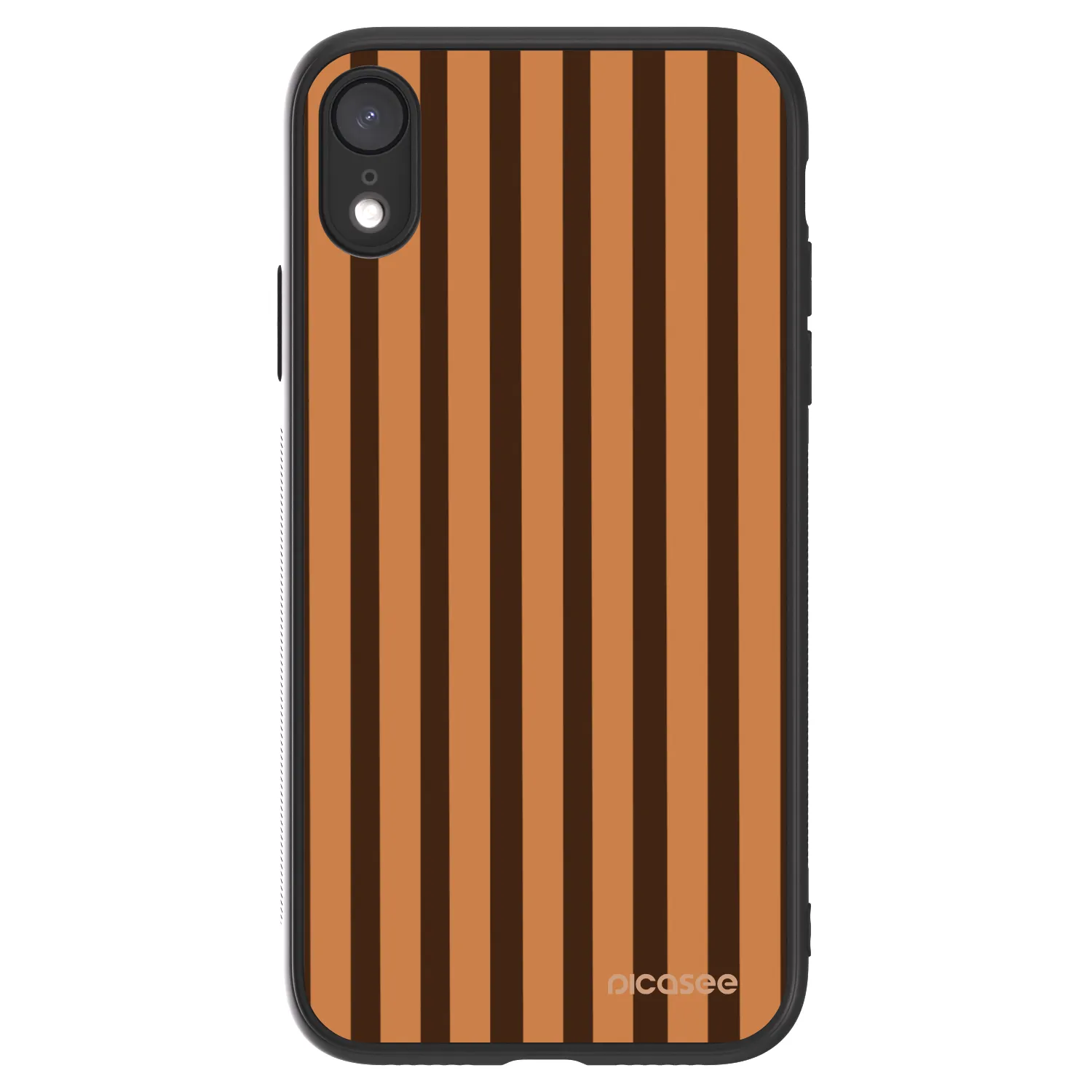 Picasee ULTIMATE CASE pentru Apple iPhone XR - Caramel lines