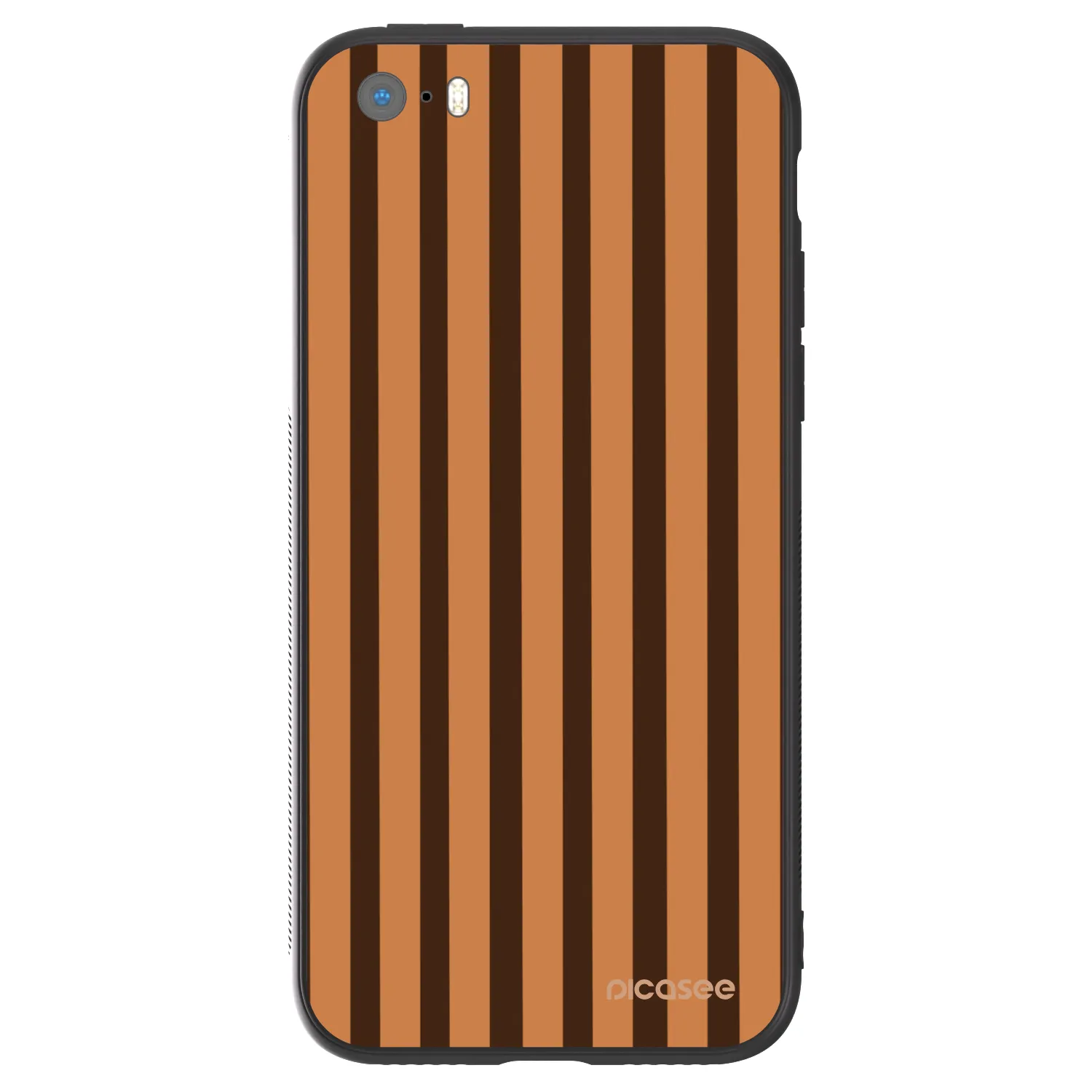 Picasee ULTIMATE CASE pentru Apple iPhone 5/5S/SE - Caramel lines