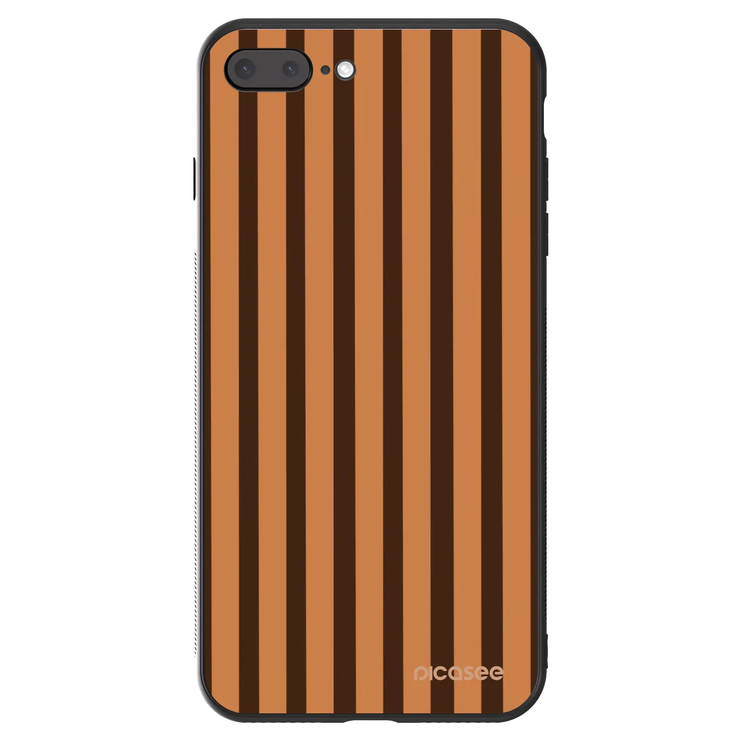 Picasee ULTIMATE CASE pentru Apple iPhone 8 Plus - Caramel lines
