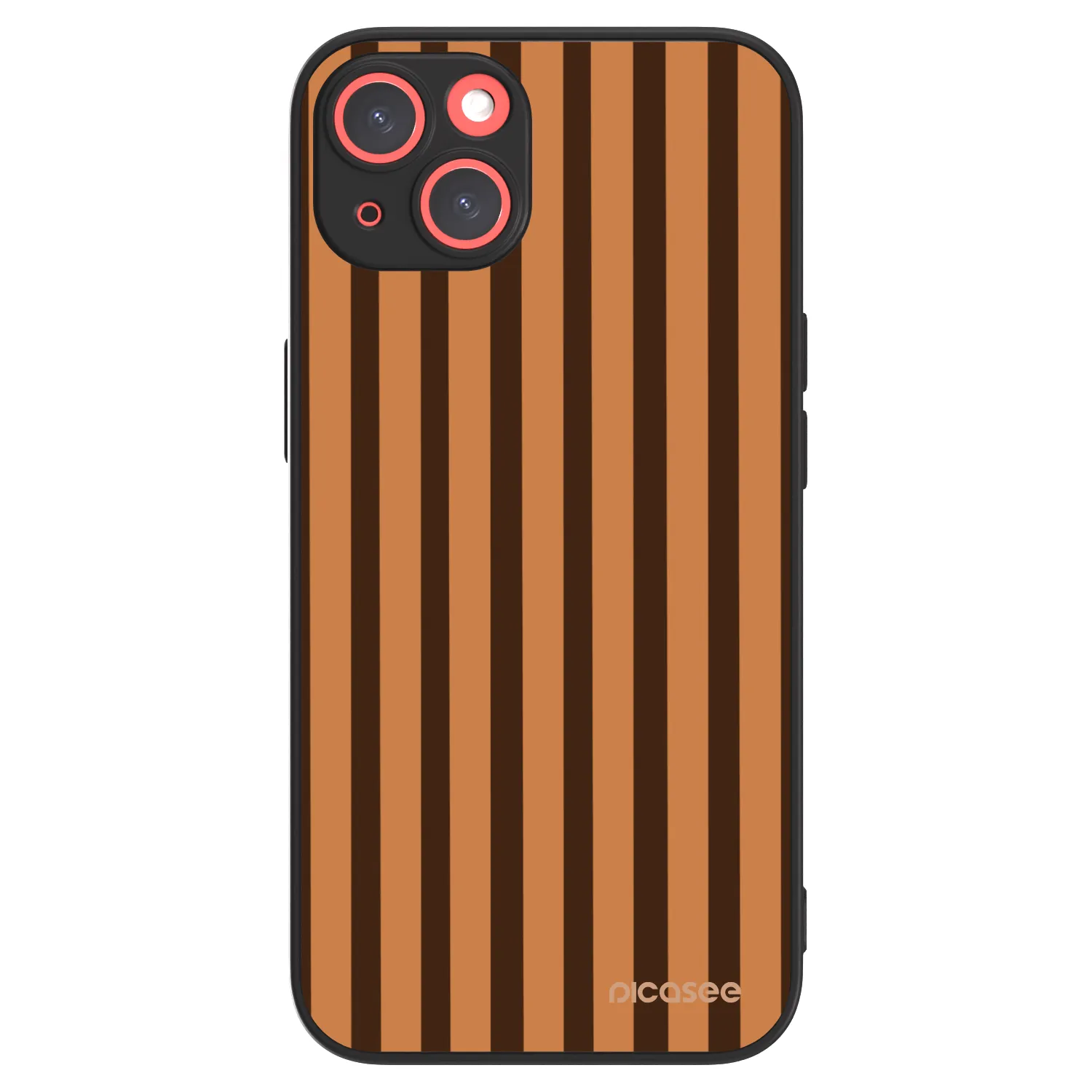 Picasee ULTIMATE CASE MagSafe pentru Apple iPhone 13 - Caramel lines