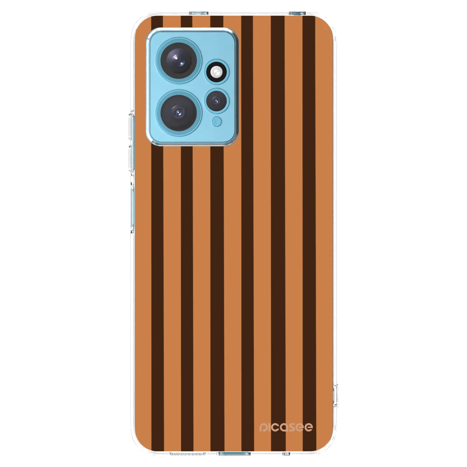 Picasee husă transparentă din silicon pentru Xiaomi Redmi Note 12 4G - Caramel lines