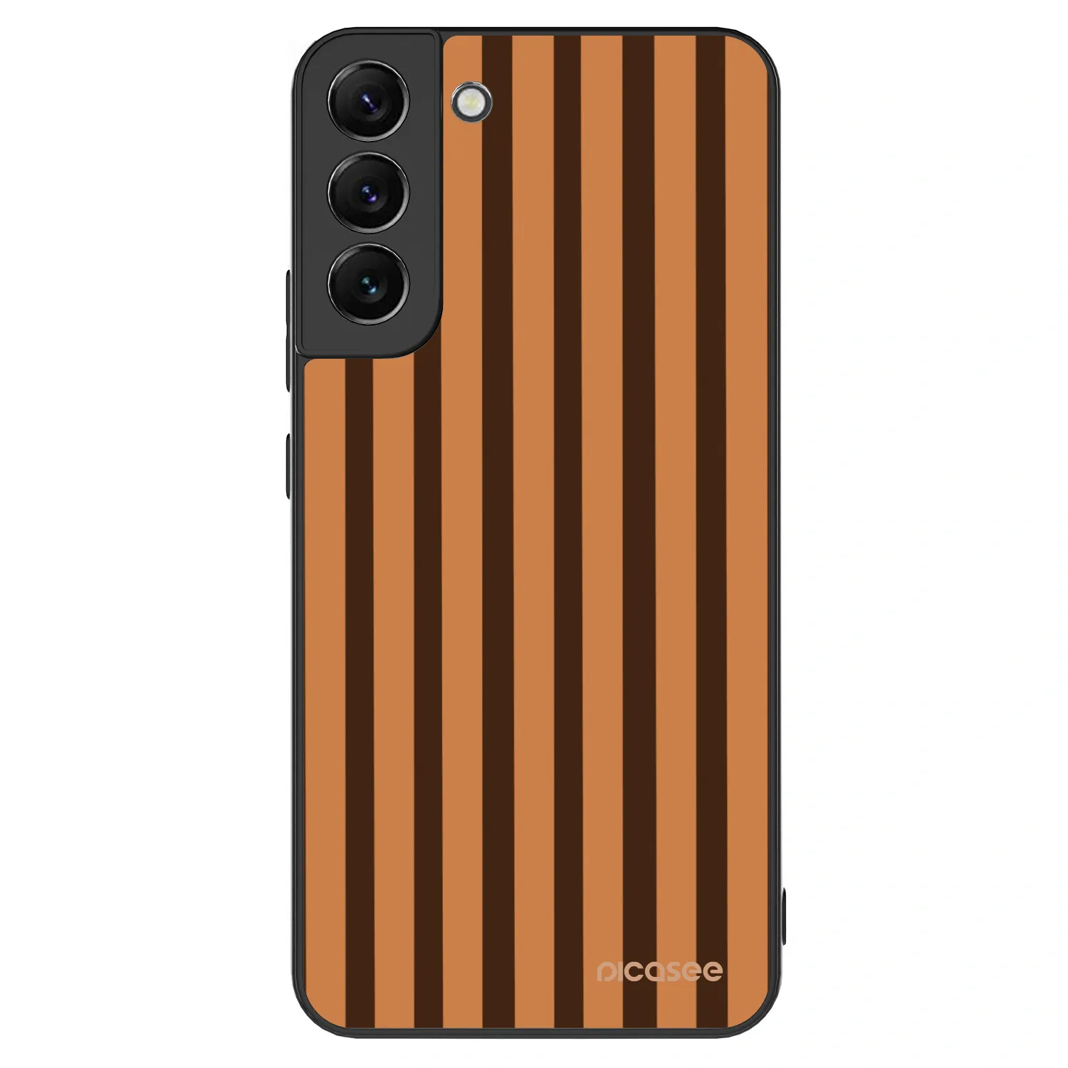 Picasee ULTIMATE CASE PowerShare pentru Samsung Galaxy S22+ 5G - Caramel lines