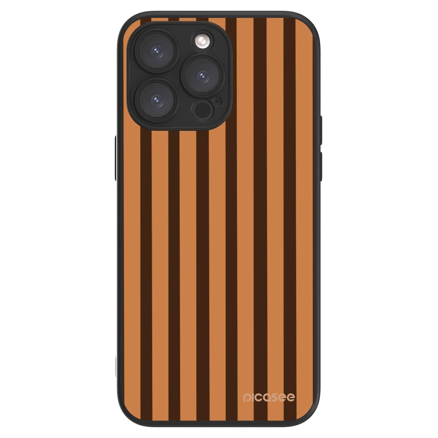 Picasee ULTIMATE CASE MagSafe pentru Apple iPhone 15 Pro Max - Caramel lines