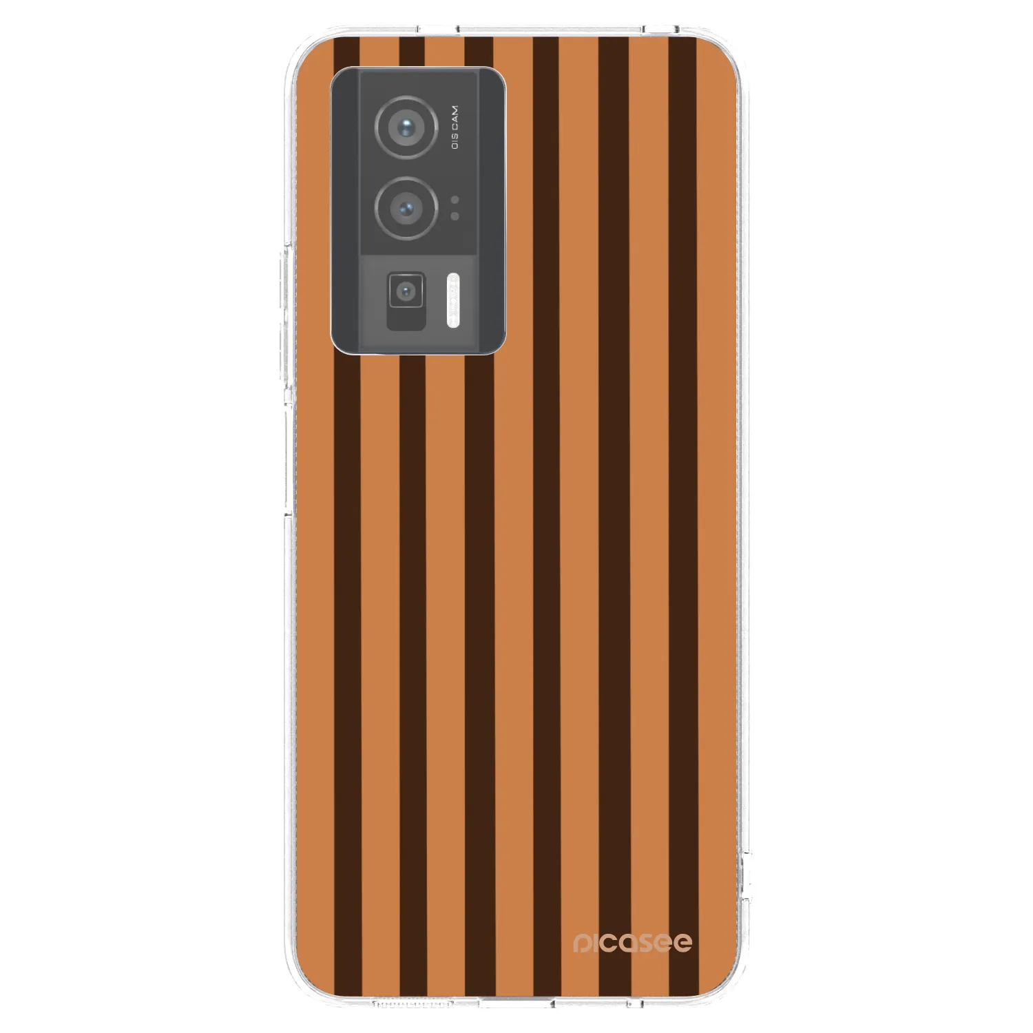 Picasee husă transparentă din silicon pentru Xiaomi Poco F5 Pro 5G - Caramel lines
