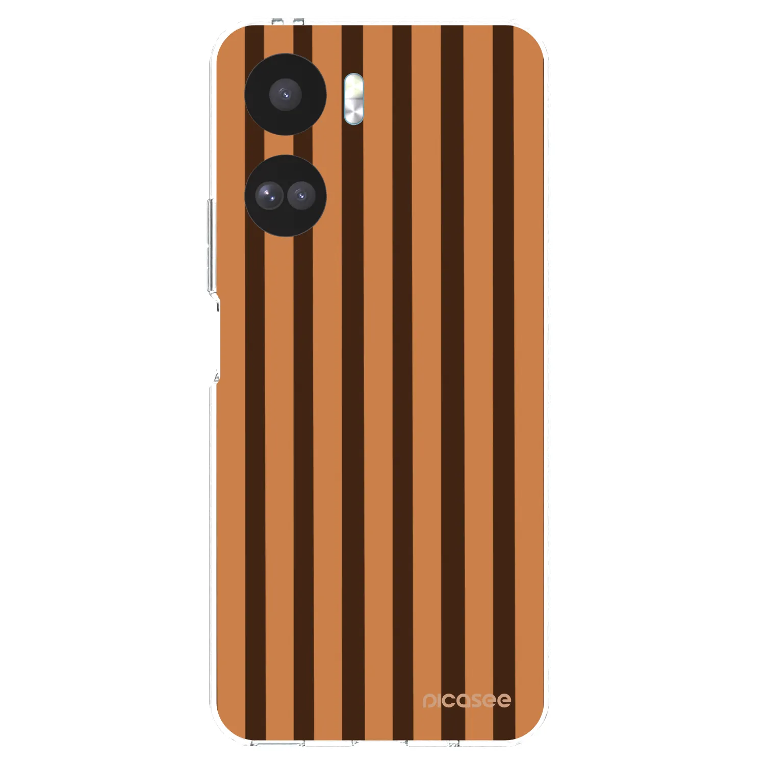 Picasee husă transparentă din silicon pentru Honor 90 Lite 5G - Caramel lines