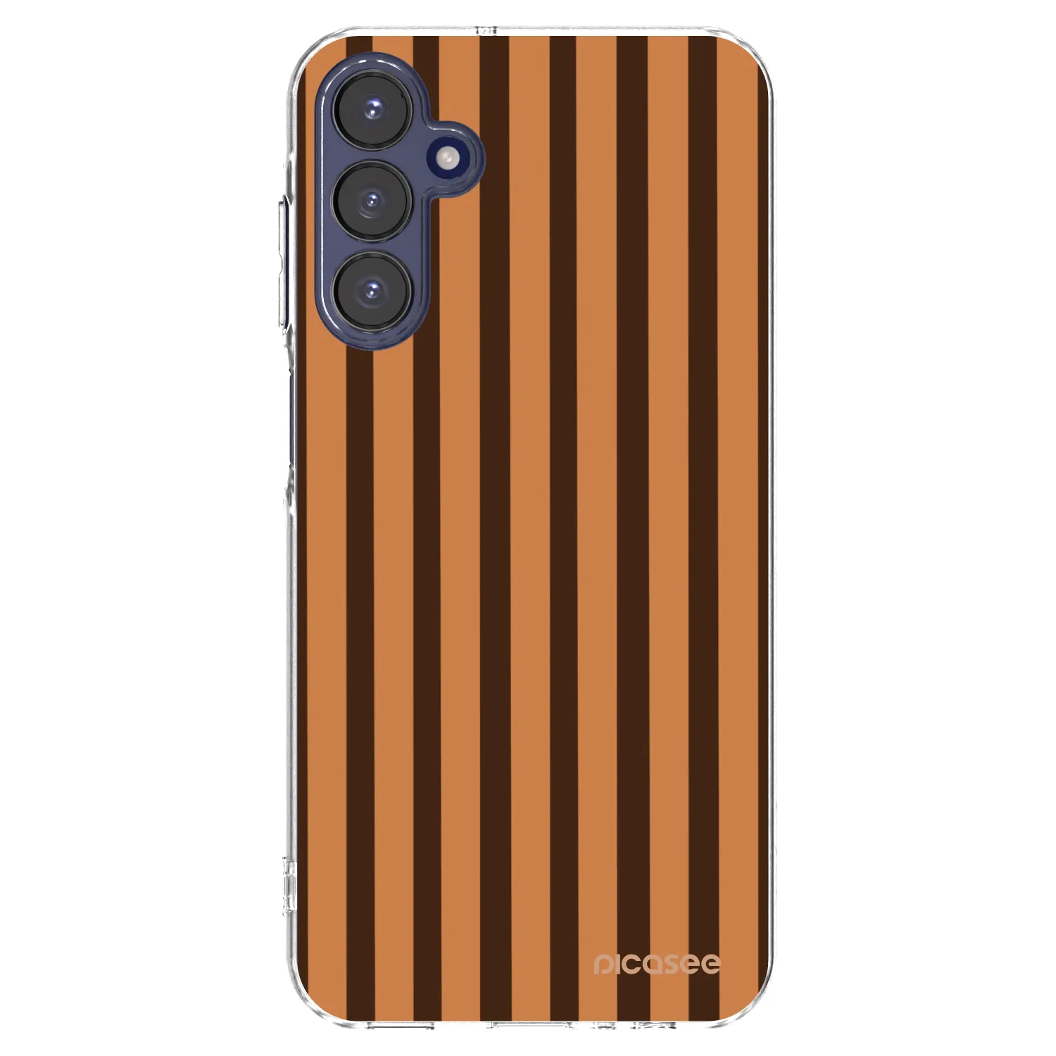 Picasee husă transparentă din silicon pentru Samsung Galaxy A15 A155F 4G - Caramel lines
