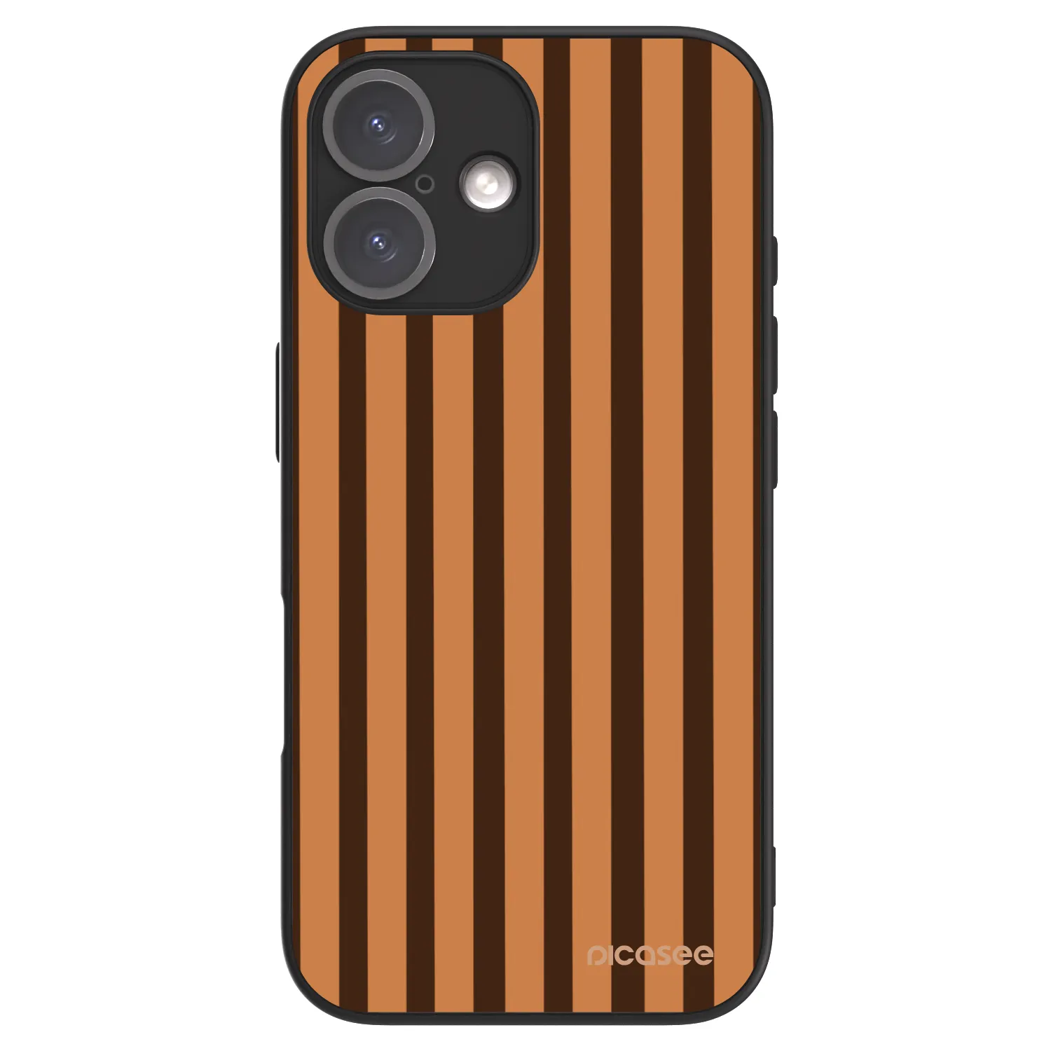 Picasee ULTIMATE CASE pentru Apple iPhone 16 - Caramel lines