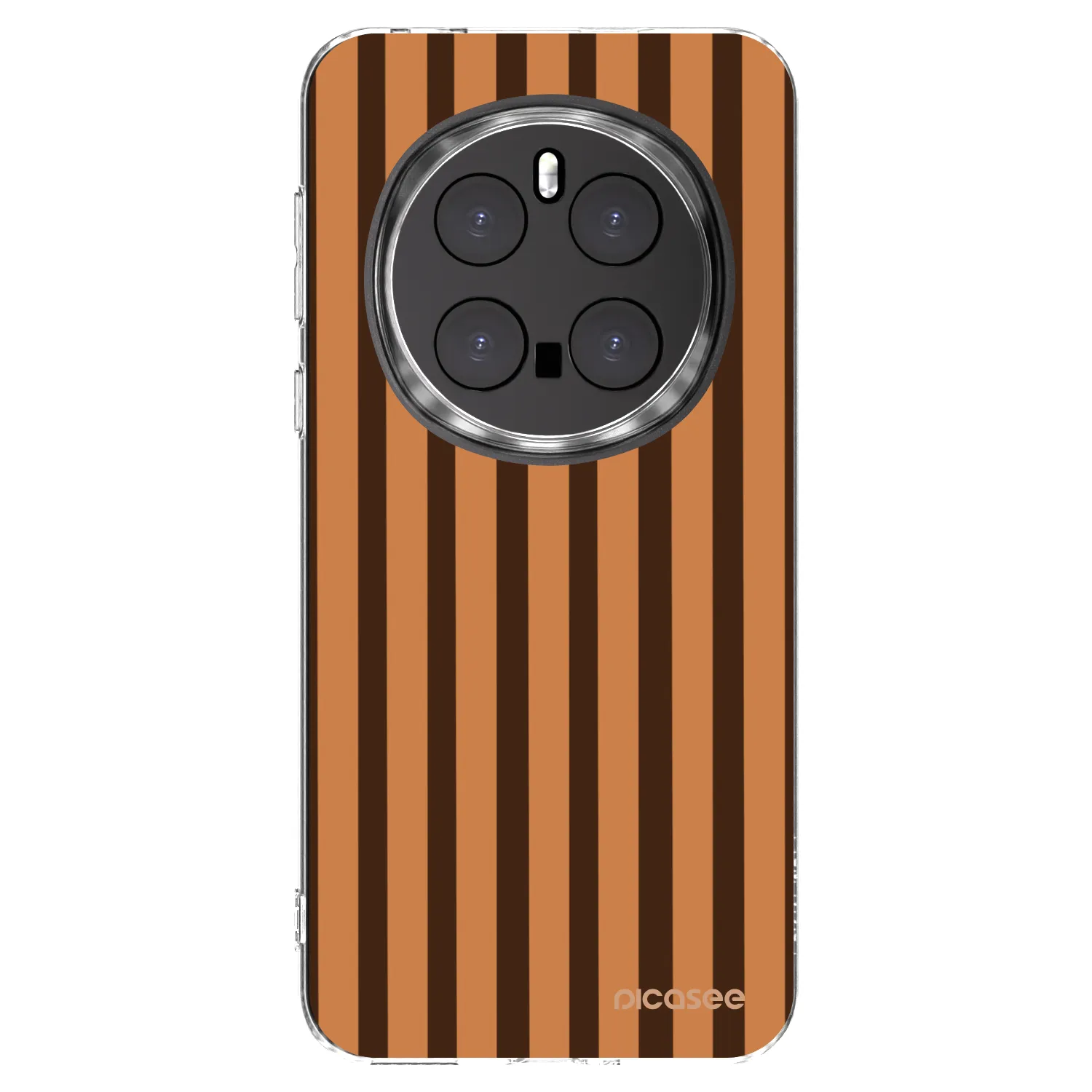 Picasee husă transparentă din silicon pentru Honor Magic7 Pro 5G - Caramel lines